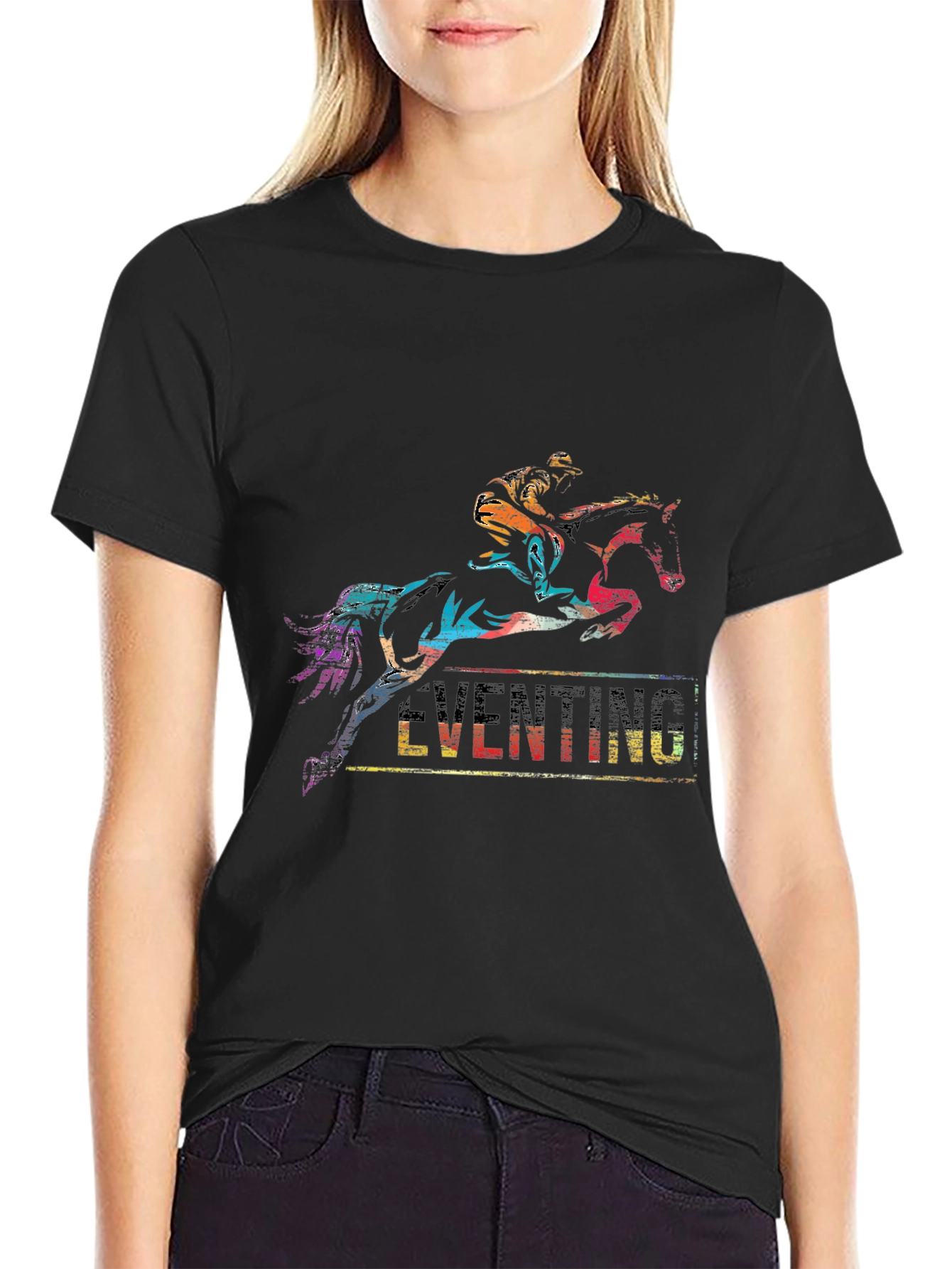 Eventing Horse Rider Graphic Tee