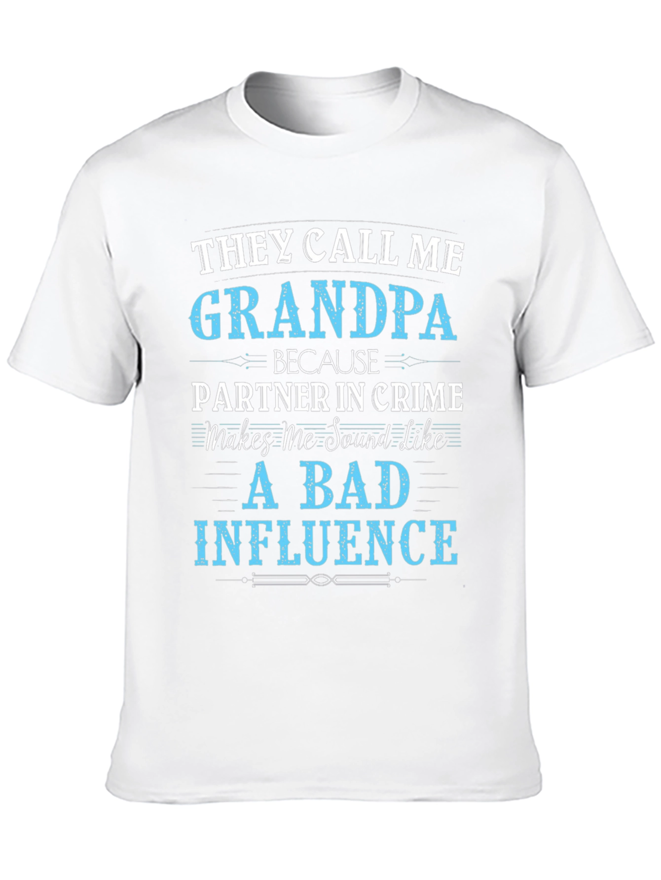 Grandpa Bad Influence Graphic Tee