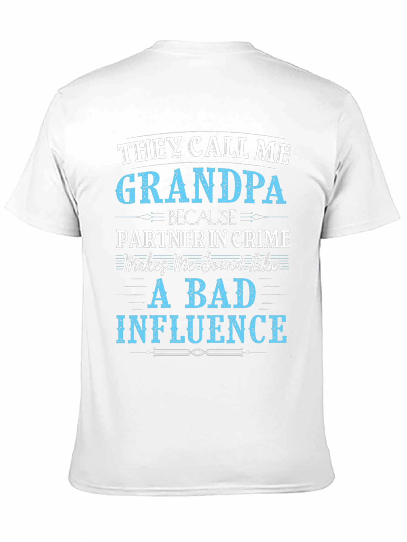 Grandpa Bad Influence Graphic Tee
