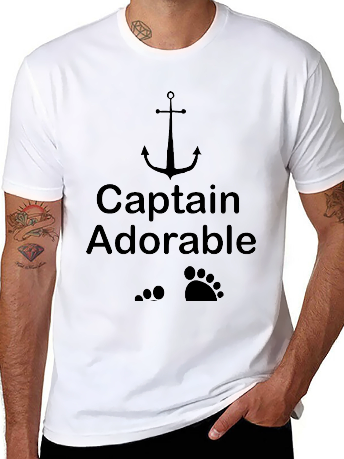 Captain Adorable T-Shirt - Nautical Baby Design