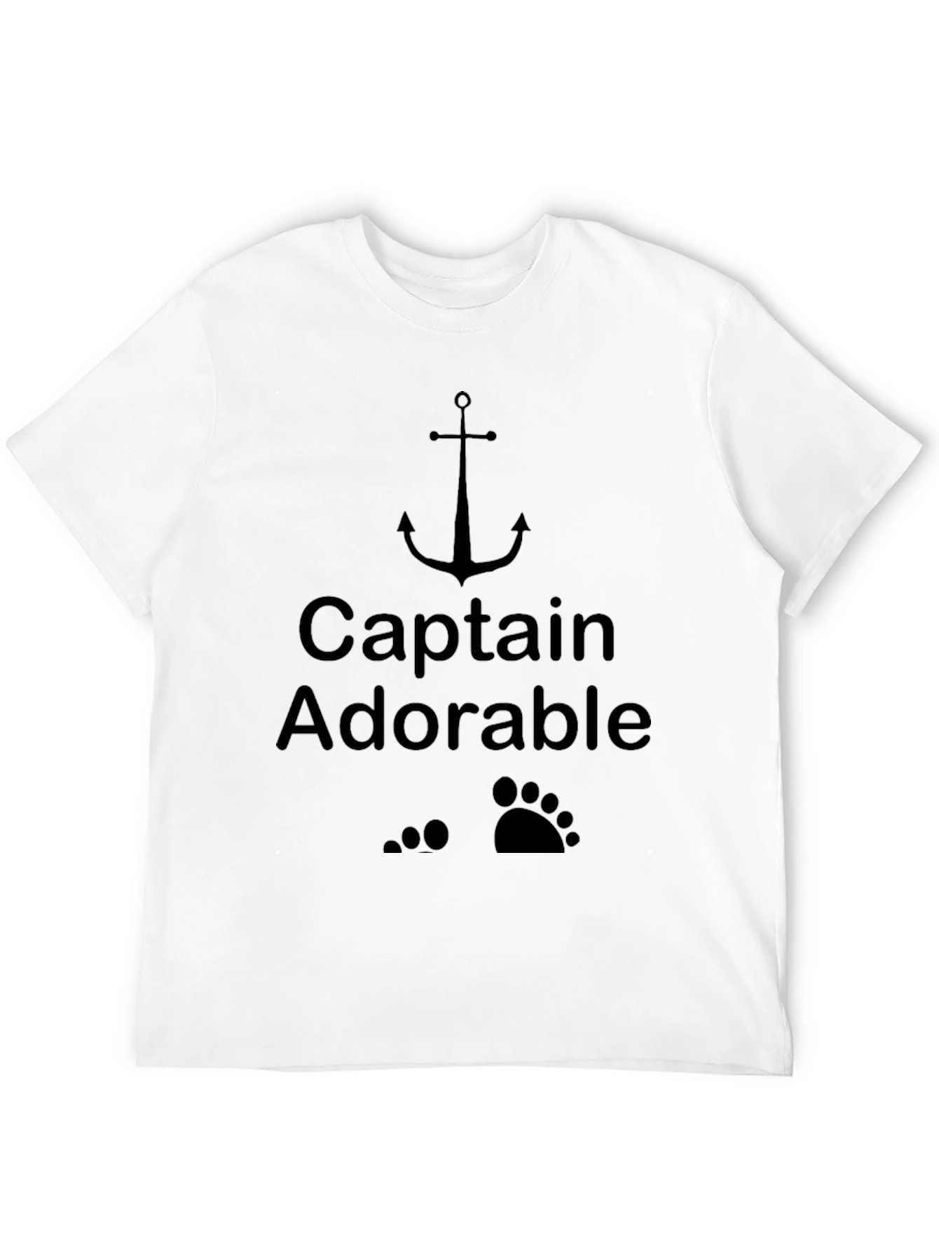 Captain Adorable T-Shirt - Nautical Baby Design