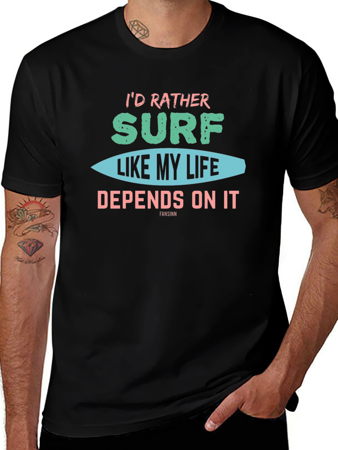 Id Rather Surf T-Shirt