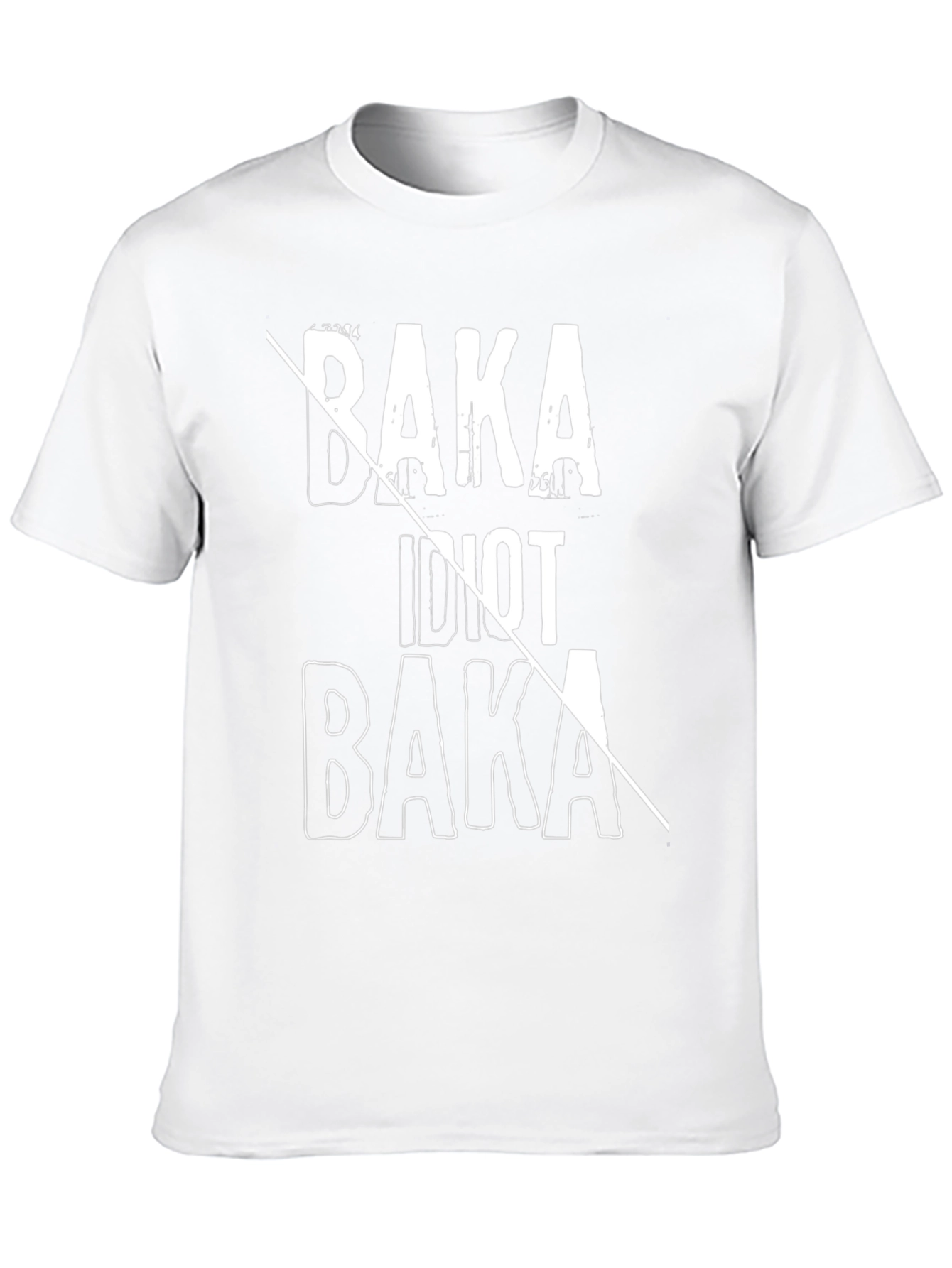 Baka Idiot T-Shirt - Anime Inspired Humor Tee