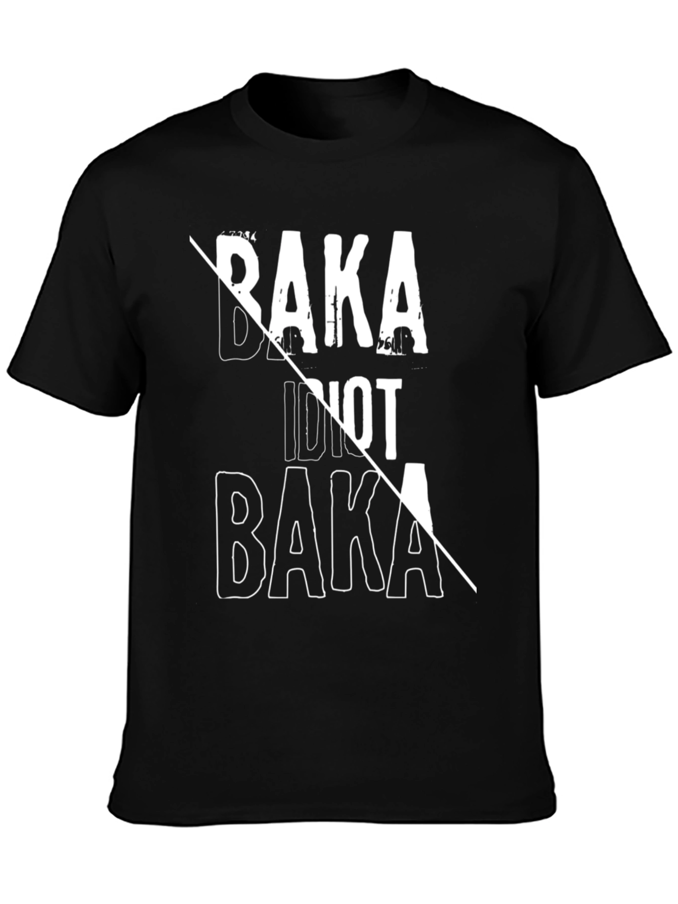 Baka Idiot T-Shirt - Anime Inspired Humor Tee
