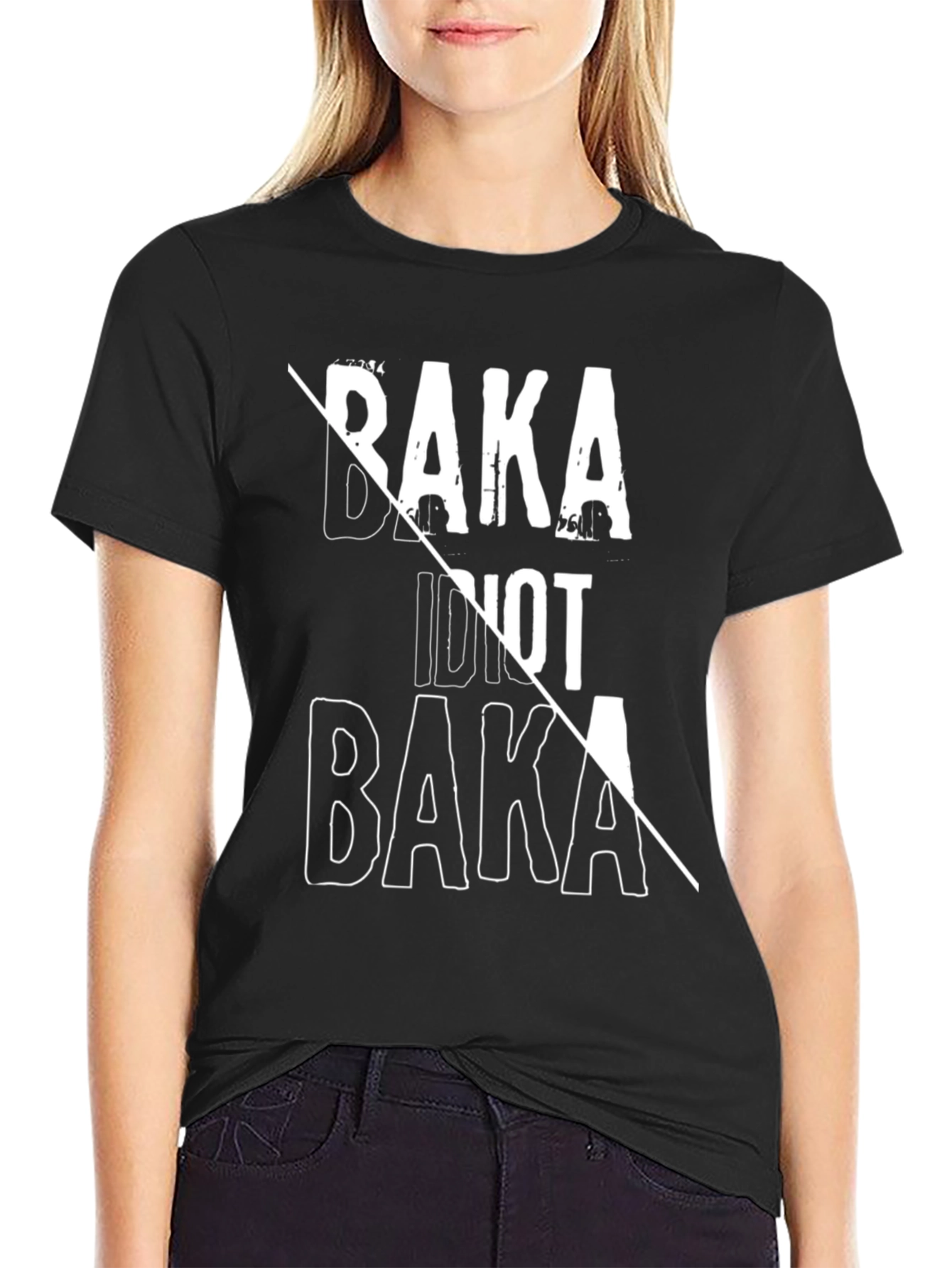 Baka Idiot T-Shirt - Anime Inspired Humor Tee