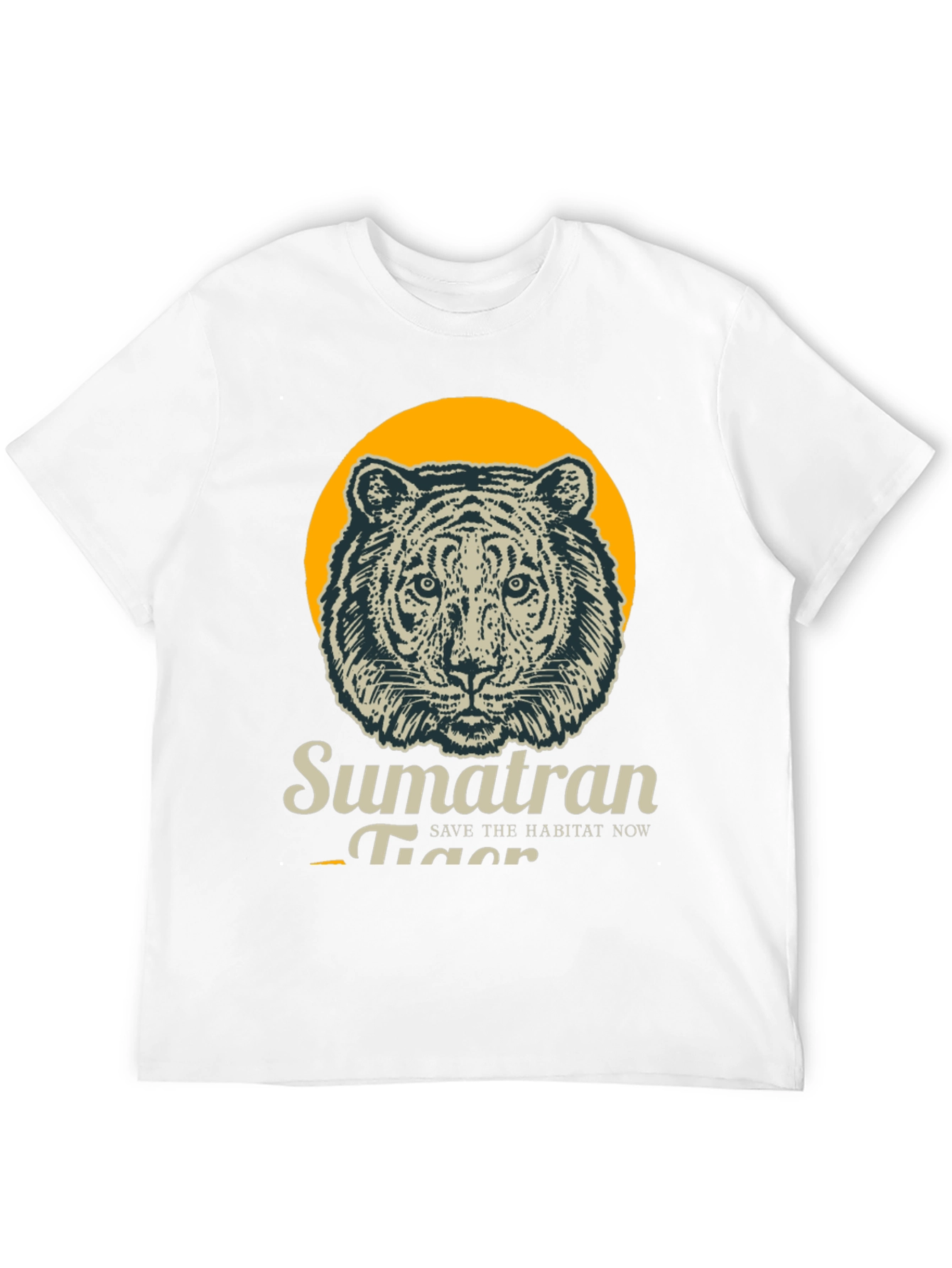 Sumatran Tiger T-Shirt - Save the Habitat