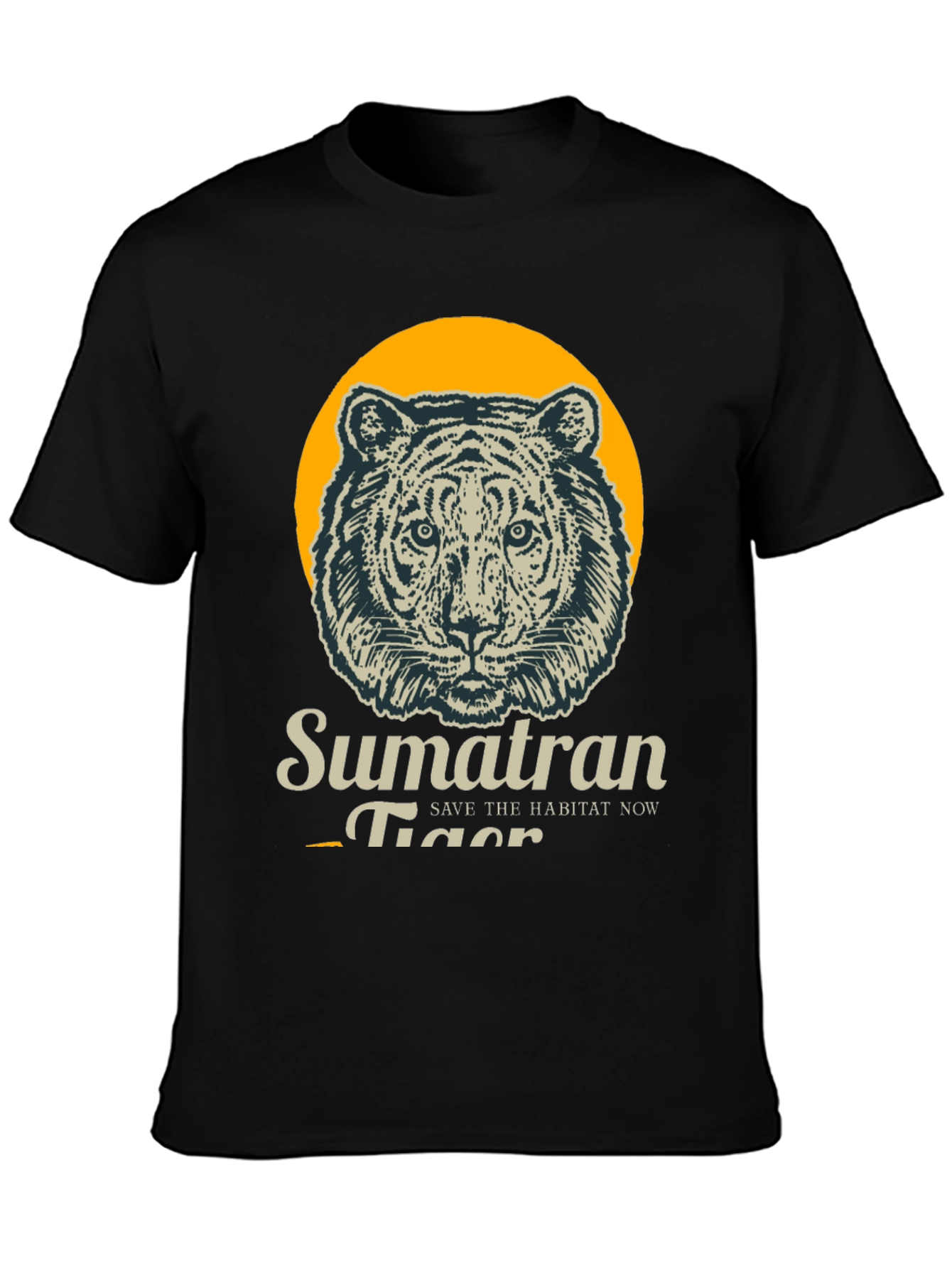 Sumatran Tiger T-Shirt - Save the Habitat