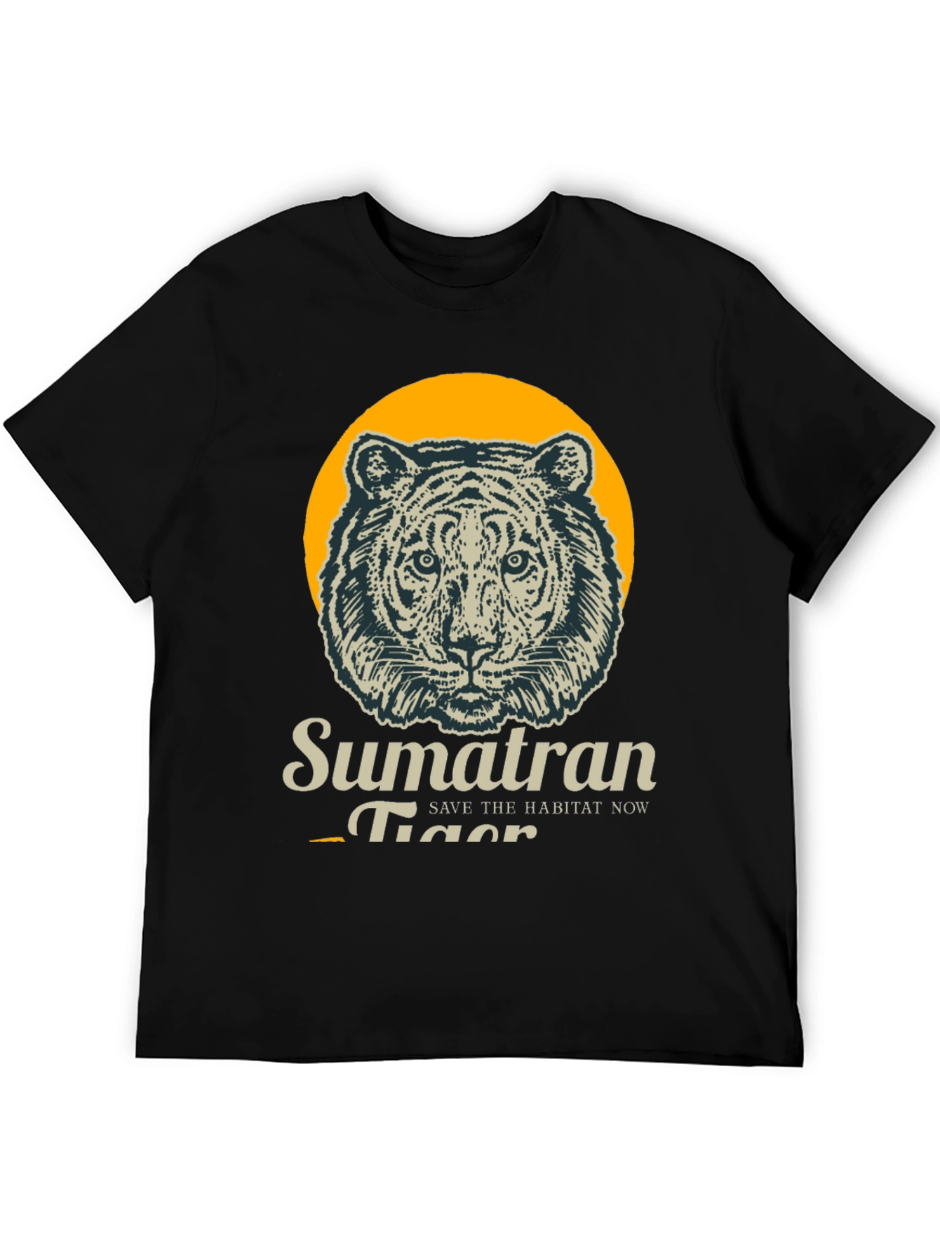 Sumatran Tiger T-Shirt - Save the Habitat