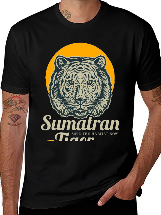 Sumatran Tiger T-Shirt - Save the Habitat