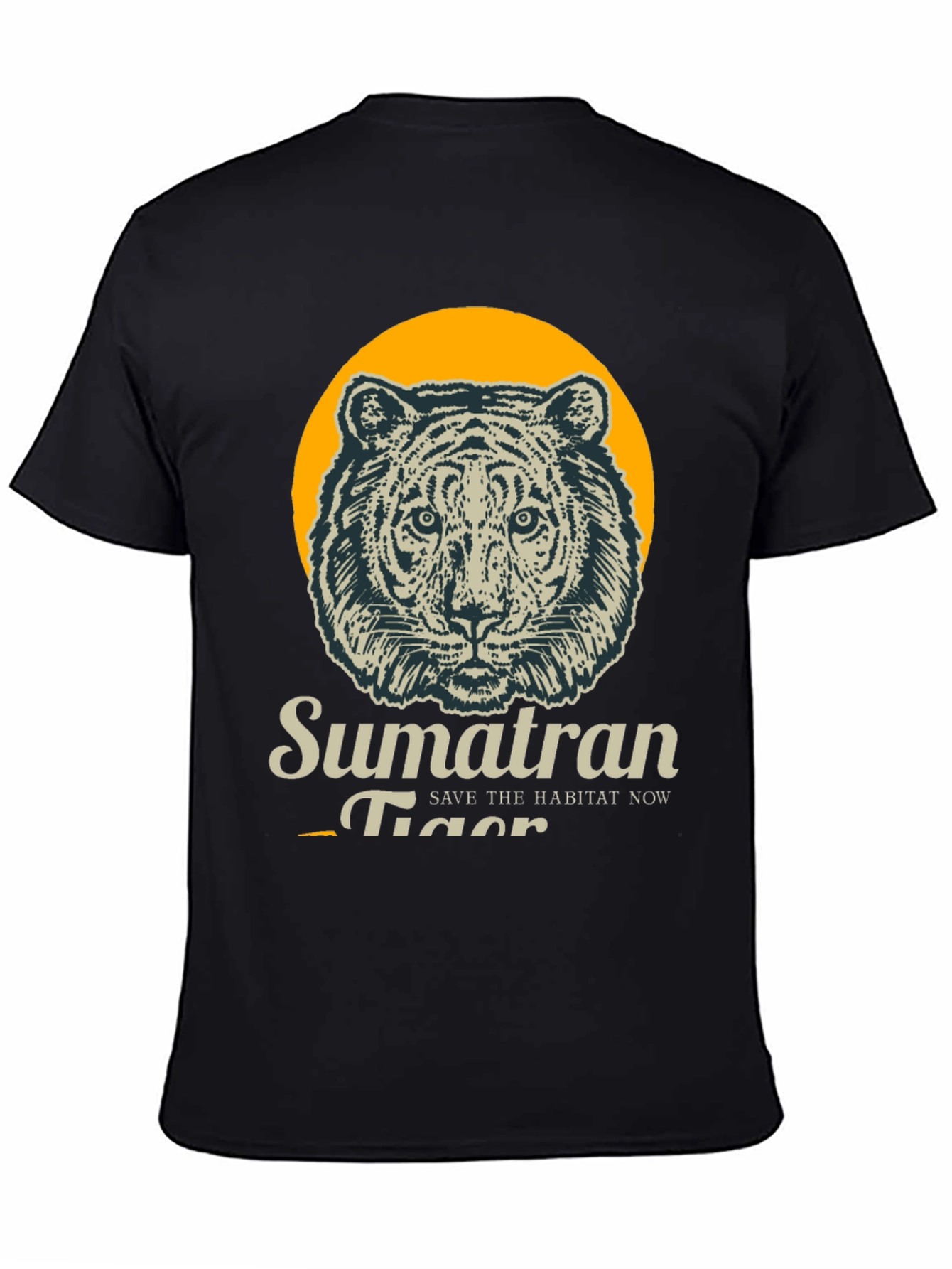 Sumatran Tiger T-Shirt - Save the Habitat
