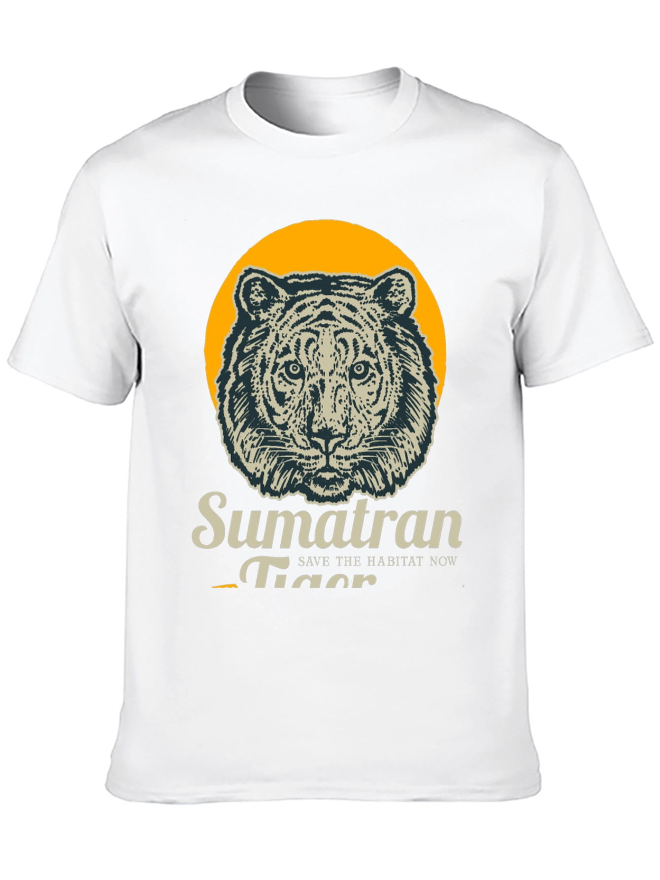 Sumatran Tiger T-Shirt - Save the Habitat