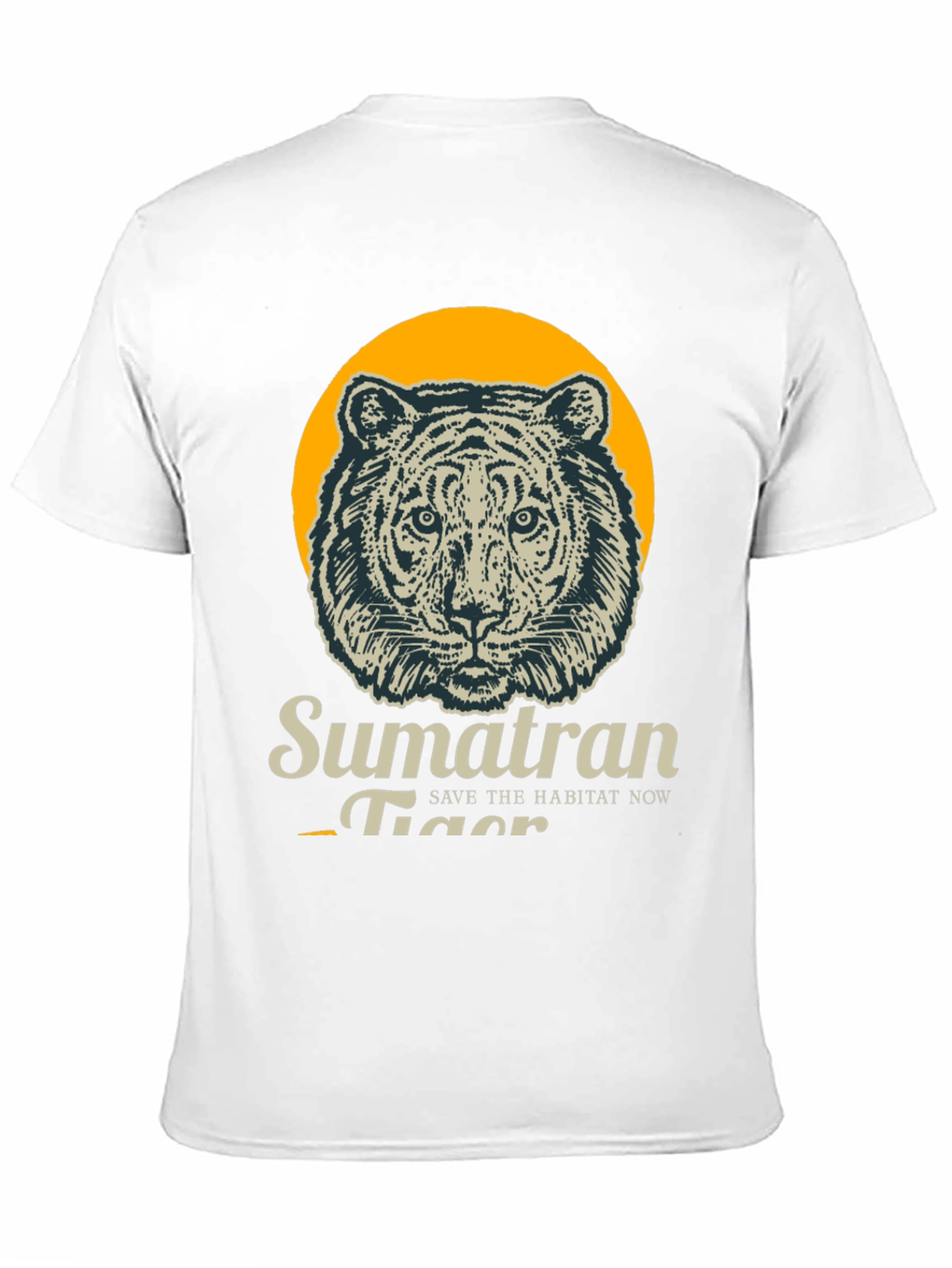 Sumatran Tiger T-Shirt - Save the Habitat