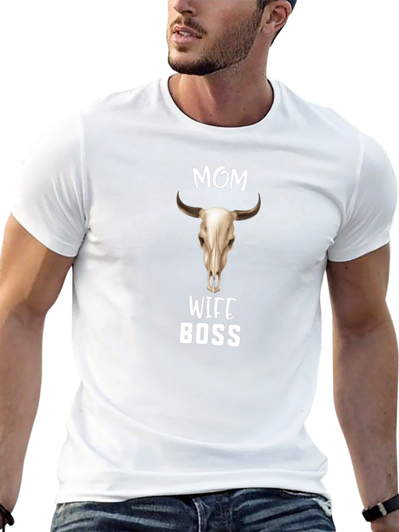Mom Wife Boss Graphic Tee