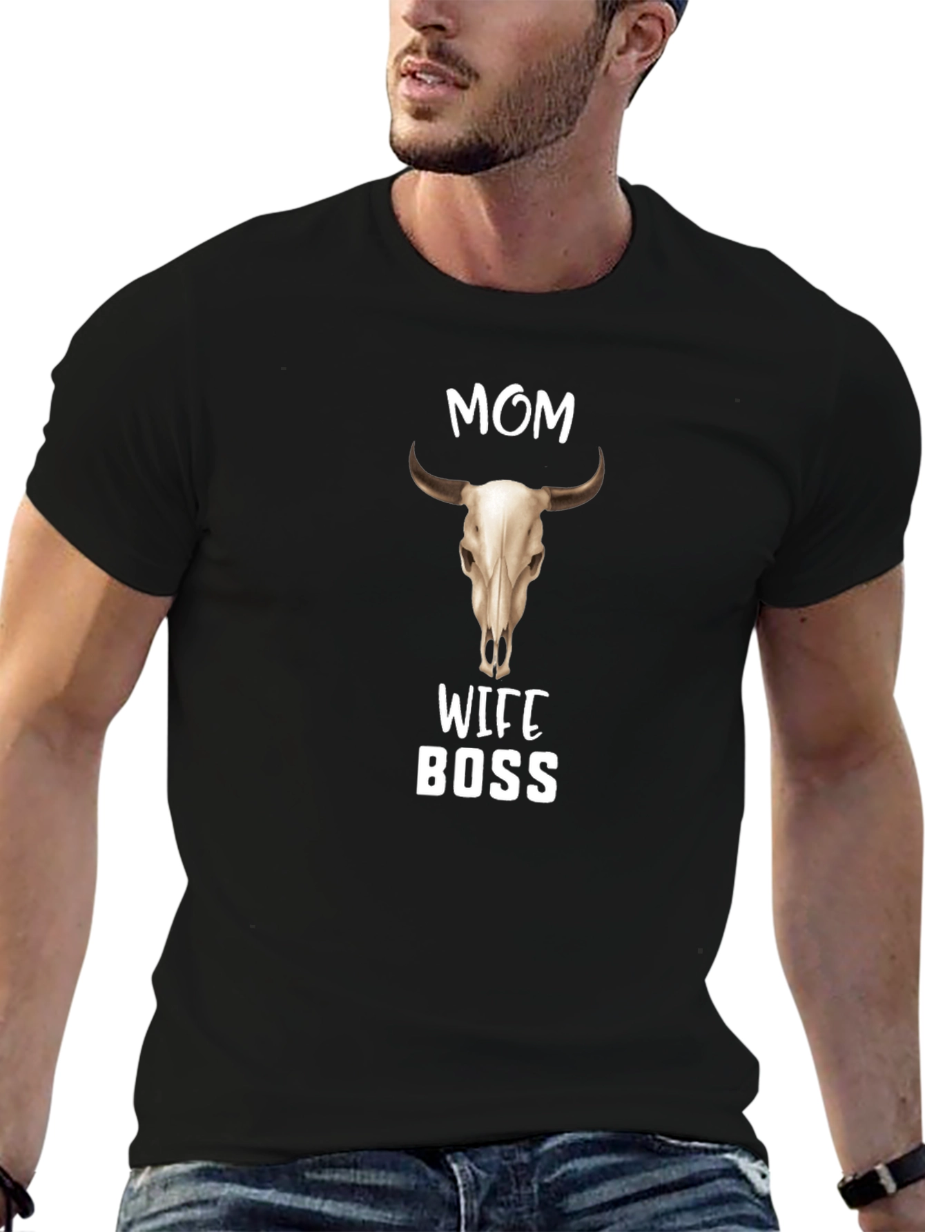 Mom Wife Boss Graphic Tee