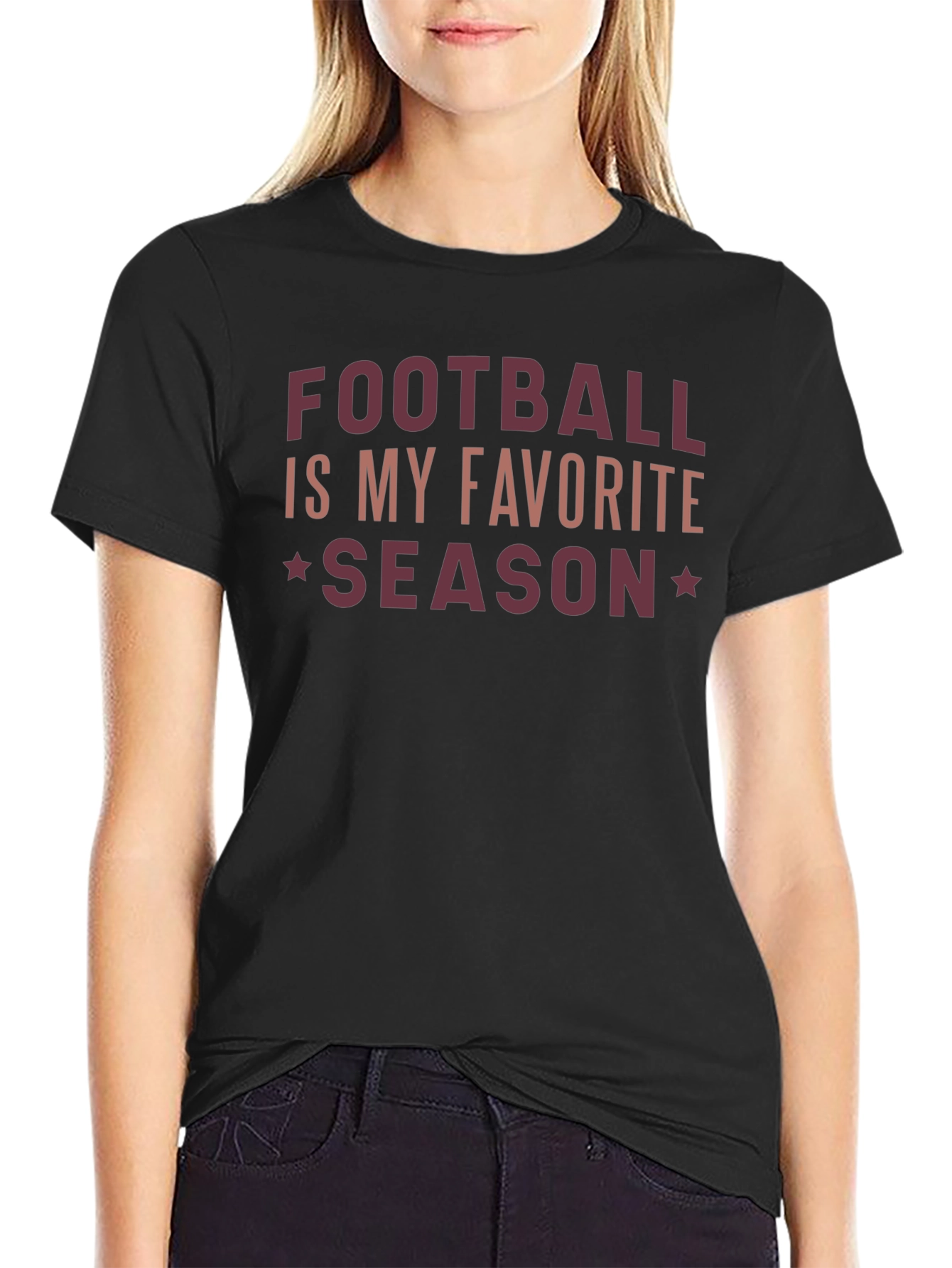 Football Is My Favorite Season Graphic T-Shirt