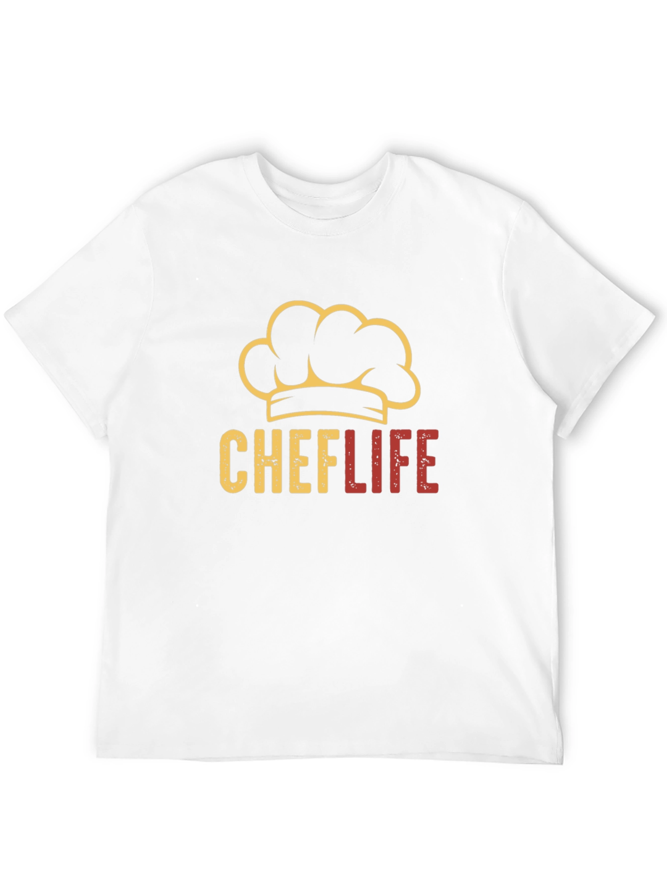 Chef Life T-Shirt - Black Crew Neck