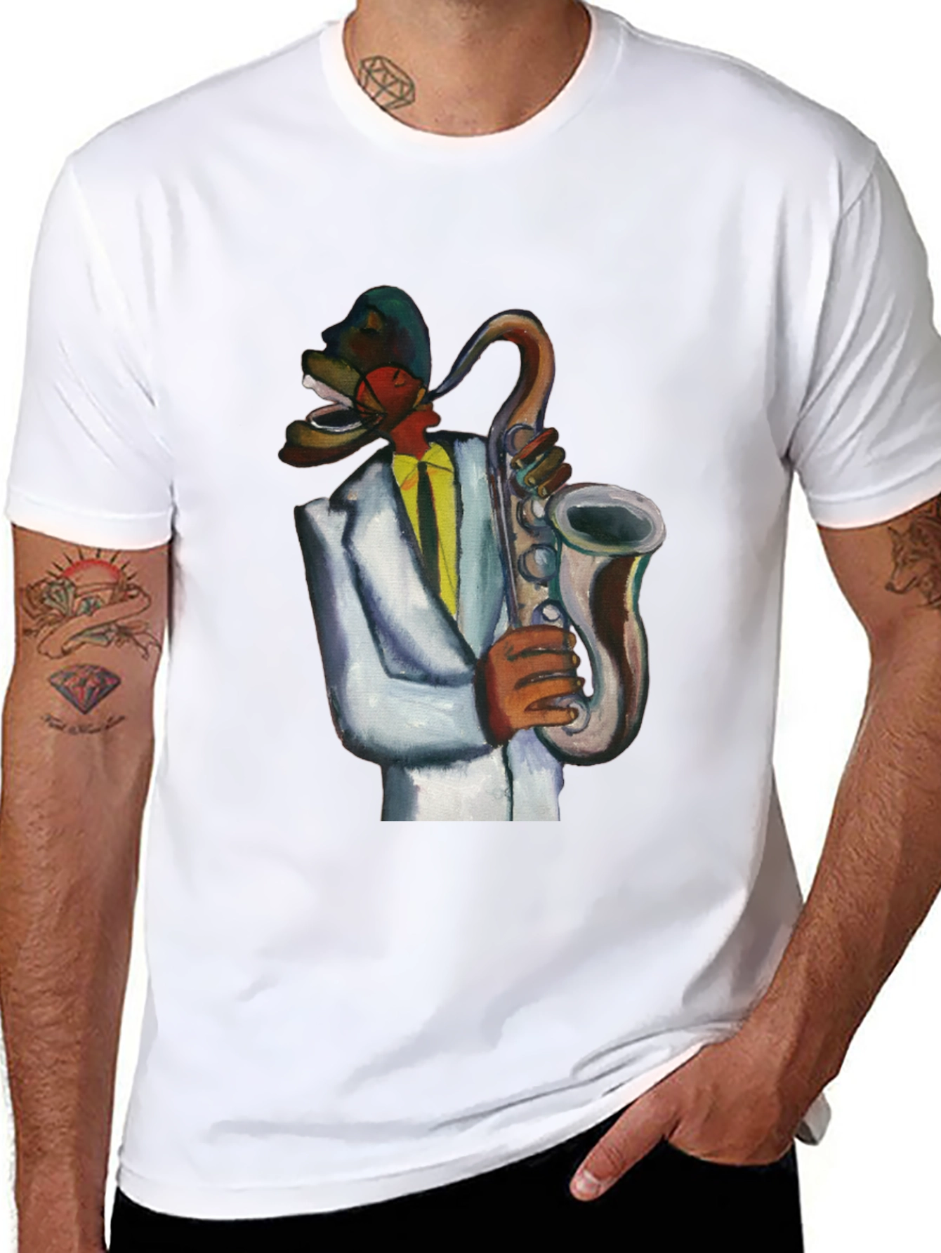 Cool Jazz Musician T-Shirt