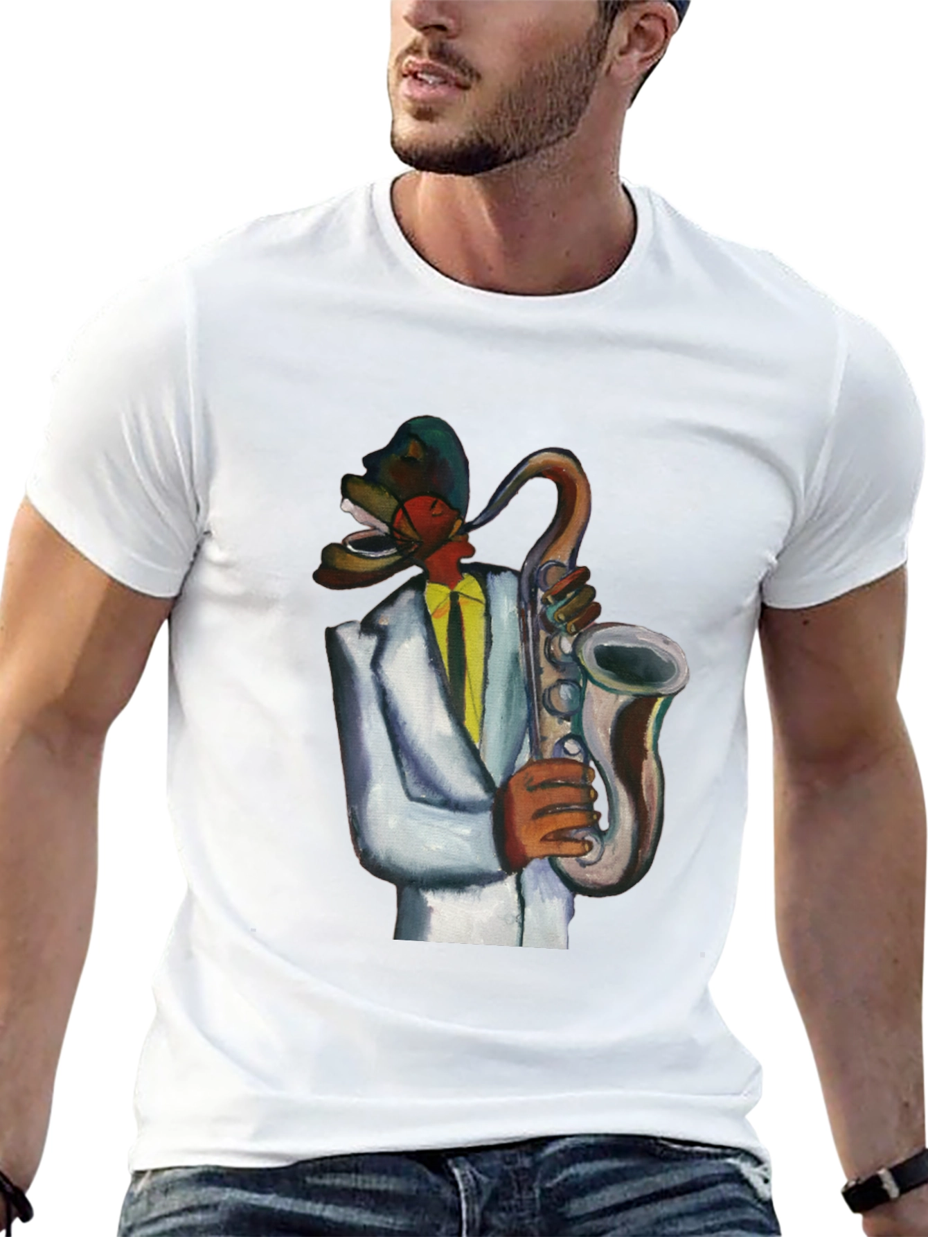 Cool Jazz Musician T-Shirt