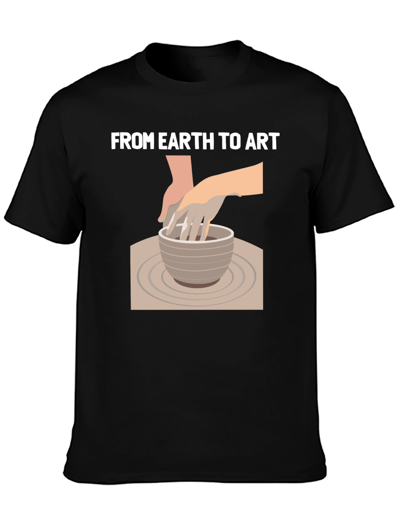 From Earth to Art Black T-Shirt