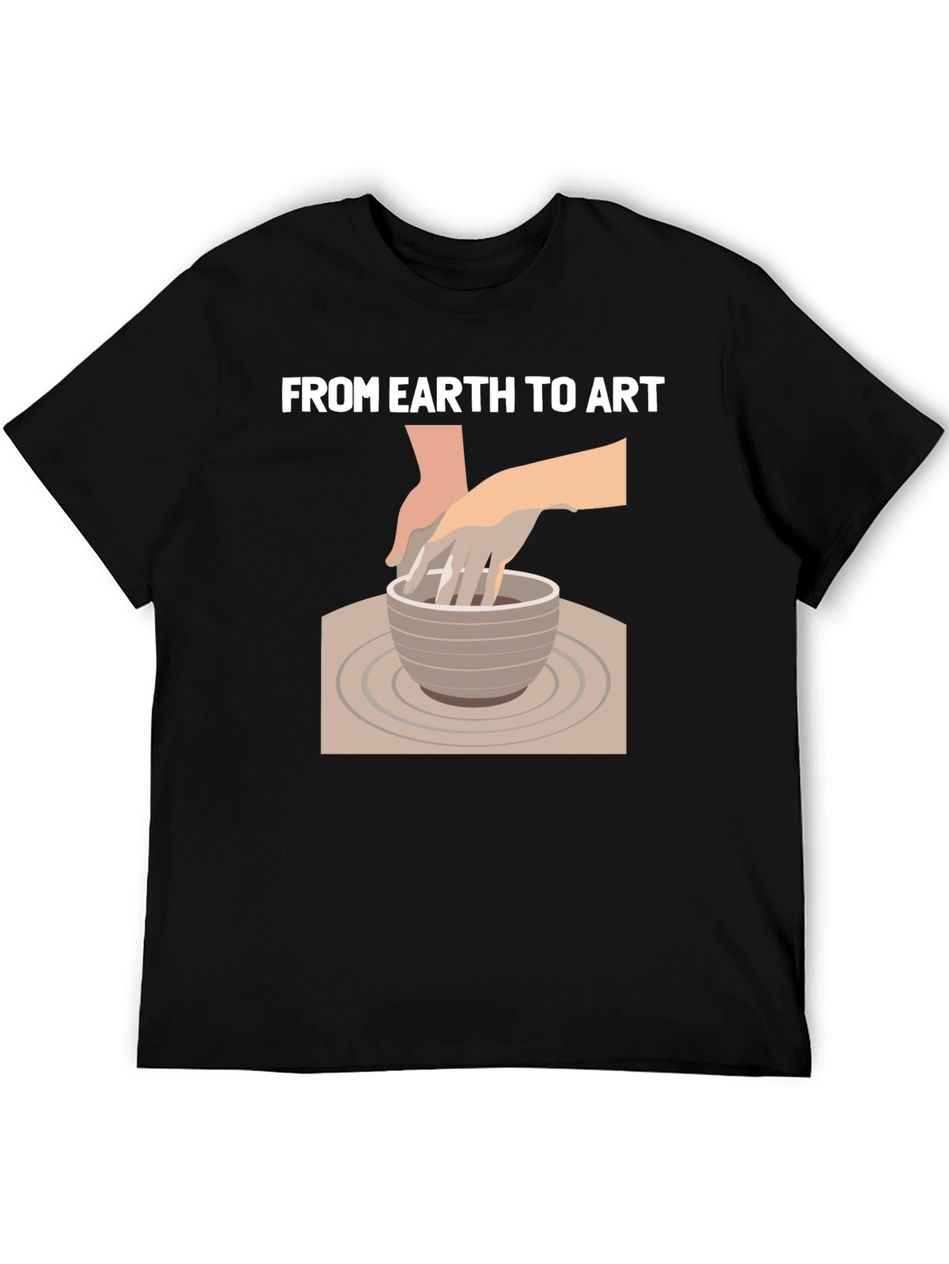 From Earth to Art Black T-Shirt
