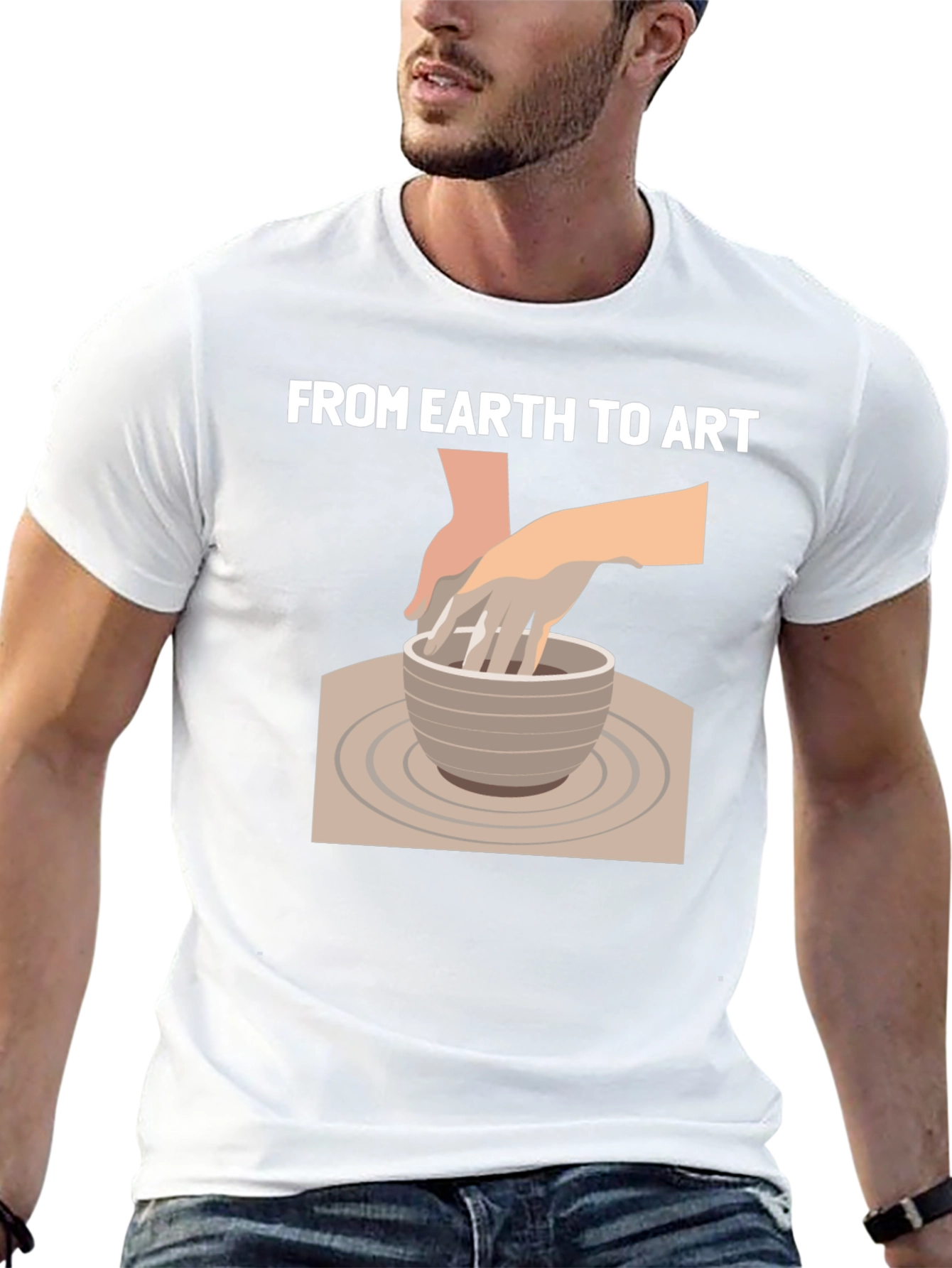 From Earth to Art Black T-Shirt