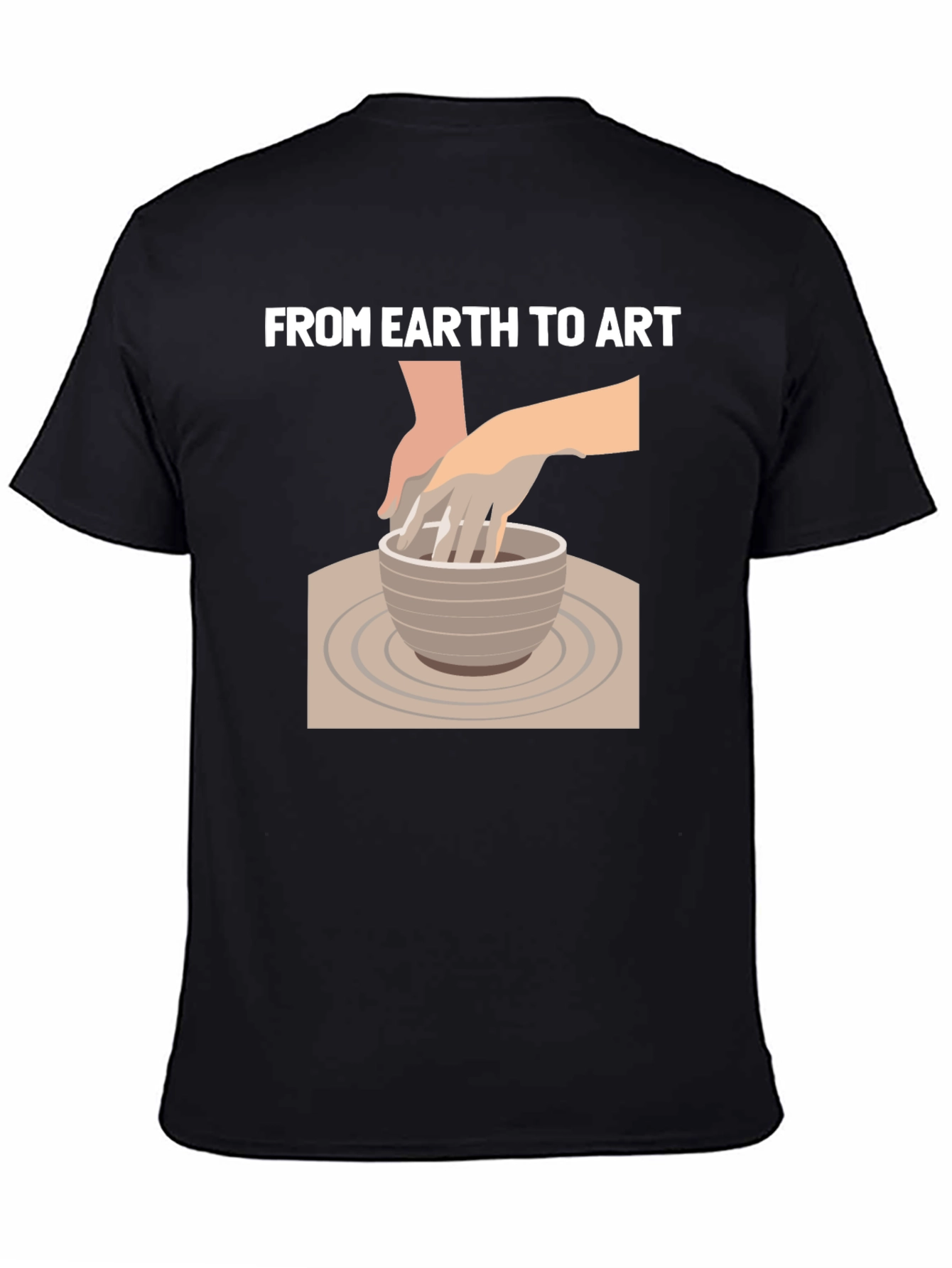 From Earth to Art Black T-Shirt