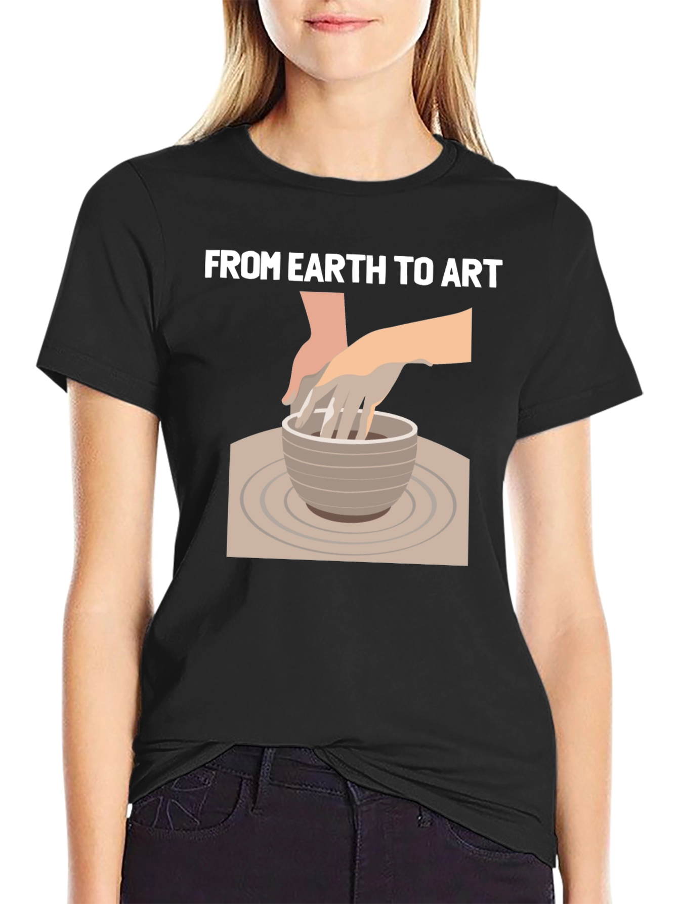 From Earth to Art Black T-Shirt