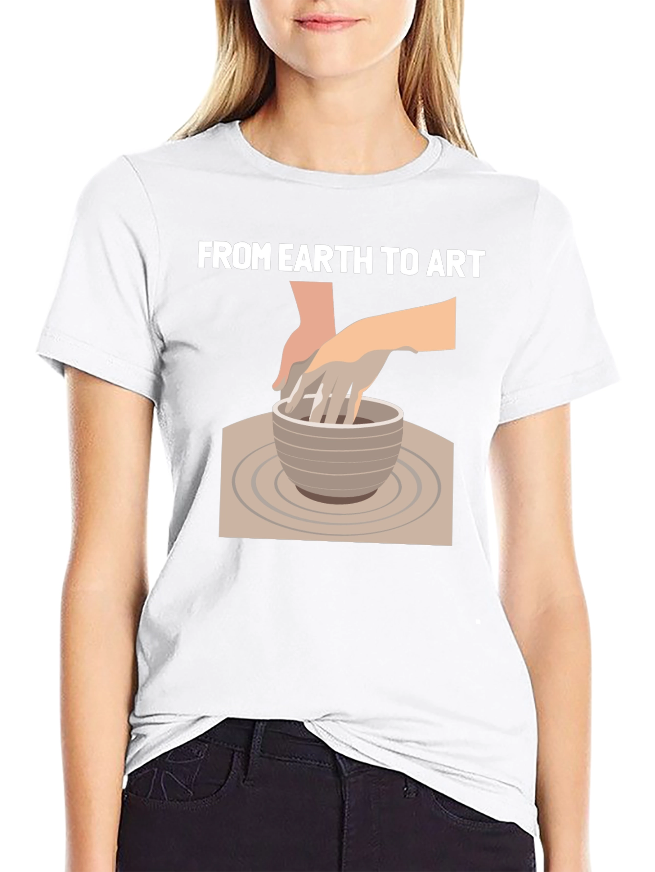 From Earth to Art Black T-Shirt