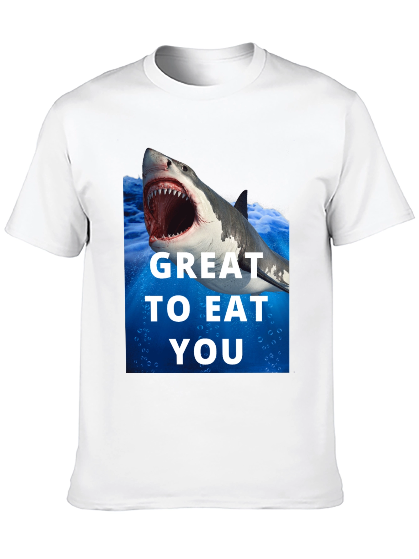 Shark Attack Graphic Tee - Great To Eat You!