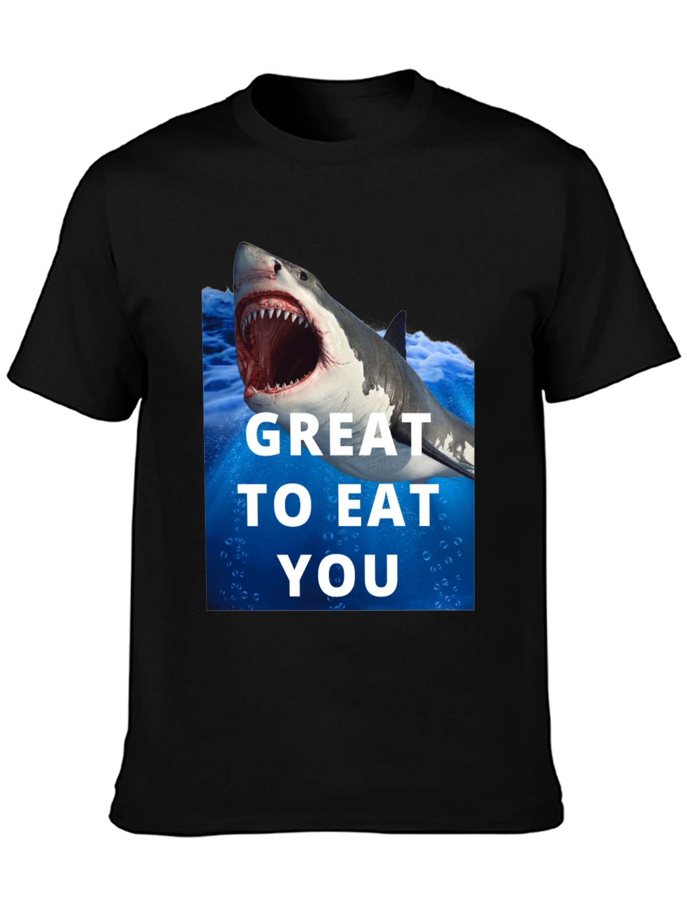 Shark Attack Graphic Tee - Great To Eat You!