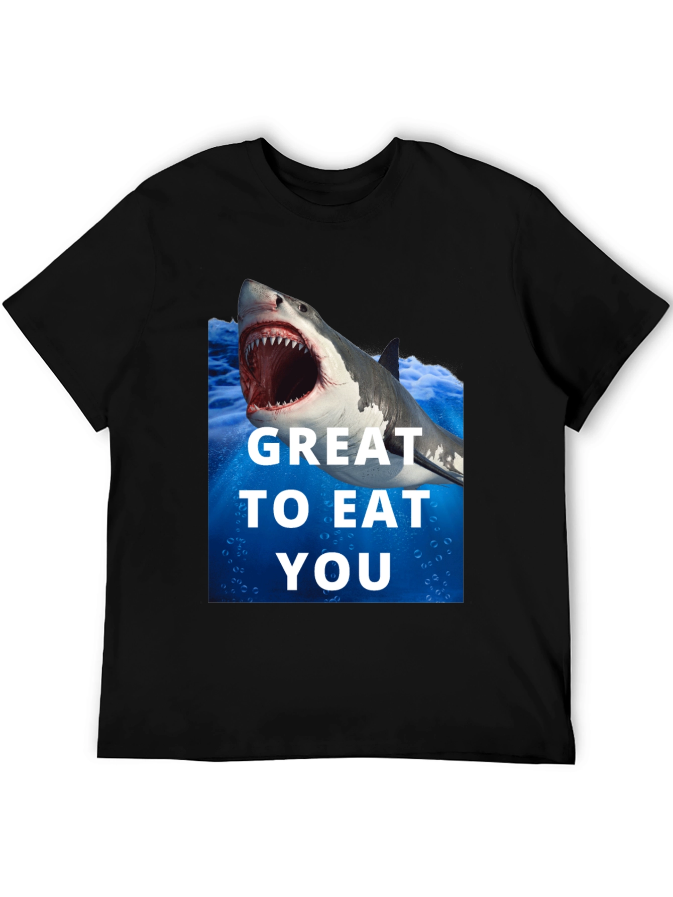 Shark Attack Graphic Tee - Great To Eat You!