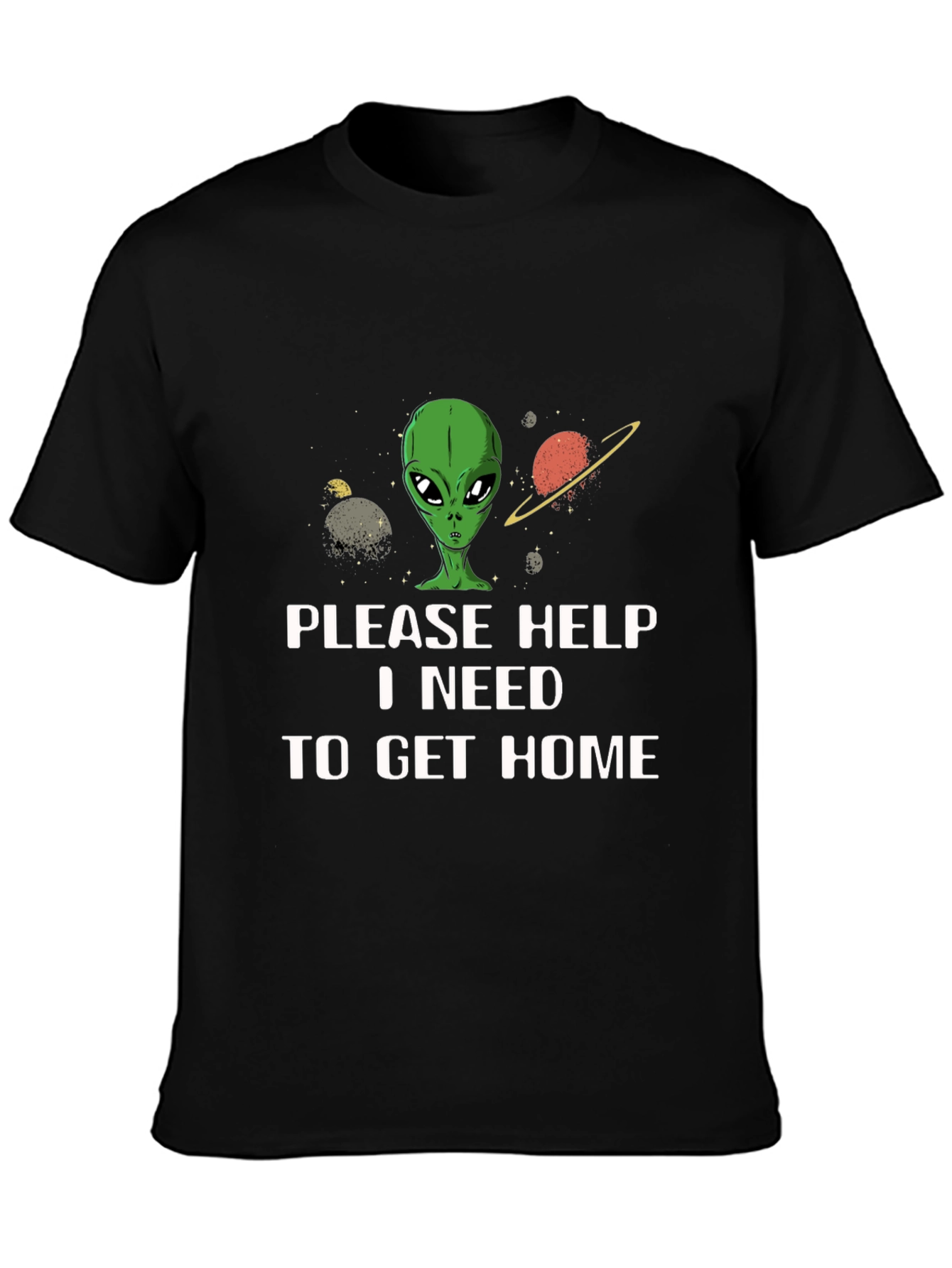 Help Alien Get Home Graphic Tee