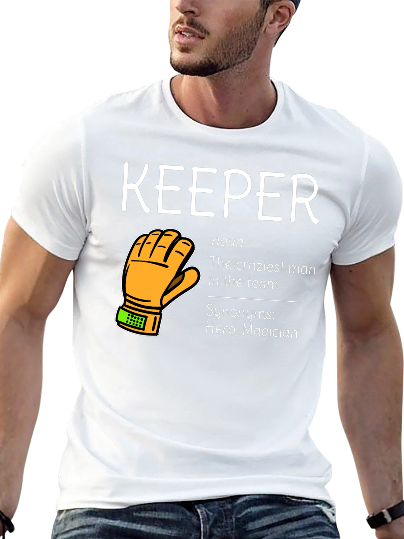 Keeper Definition T-Shirt - Hero Magician Craziest Man