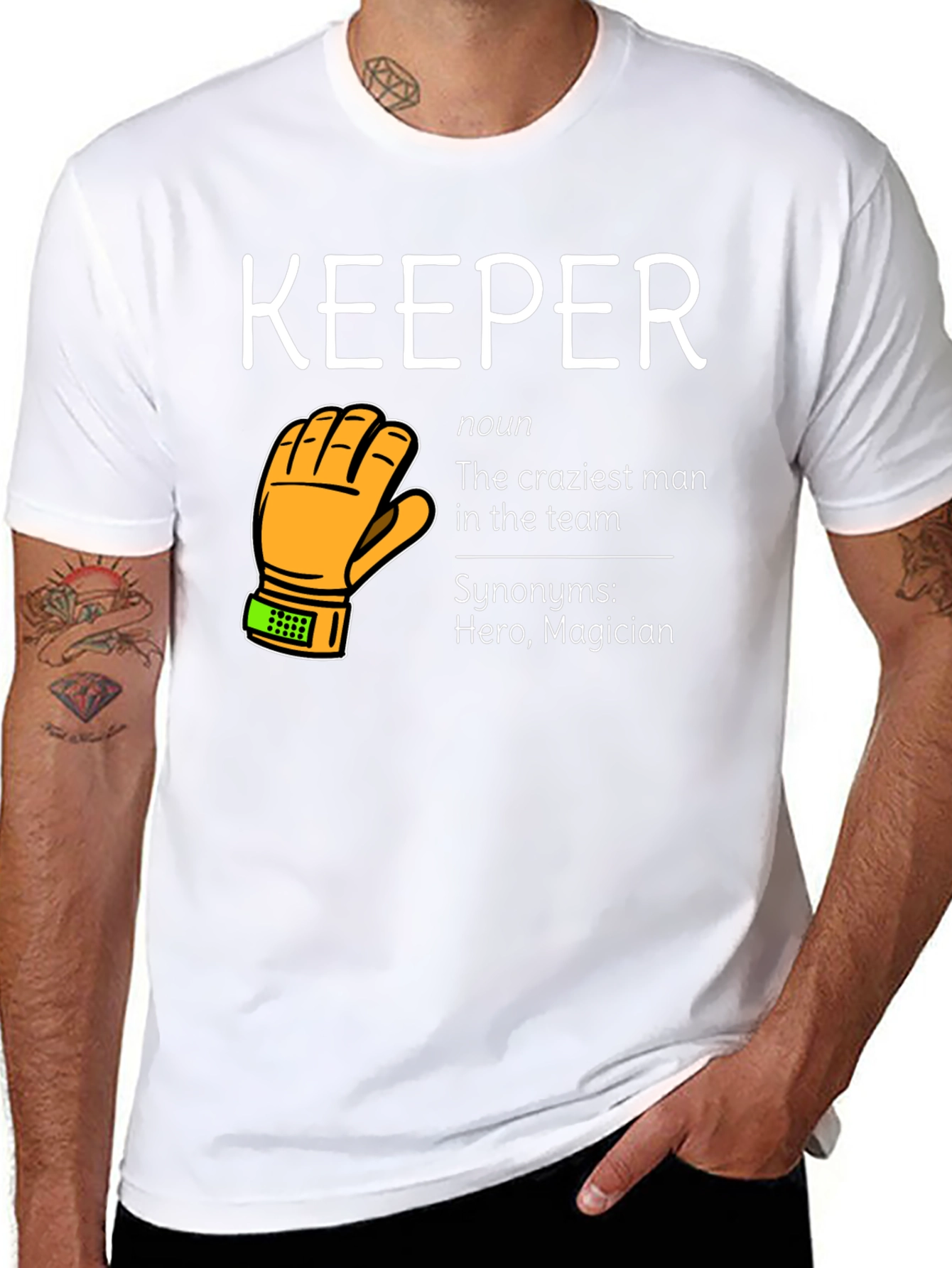 Keeper Definition T-Shirt - Hero Magician Craziest Man