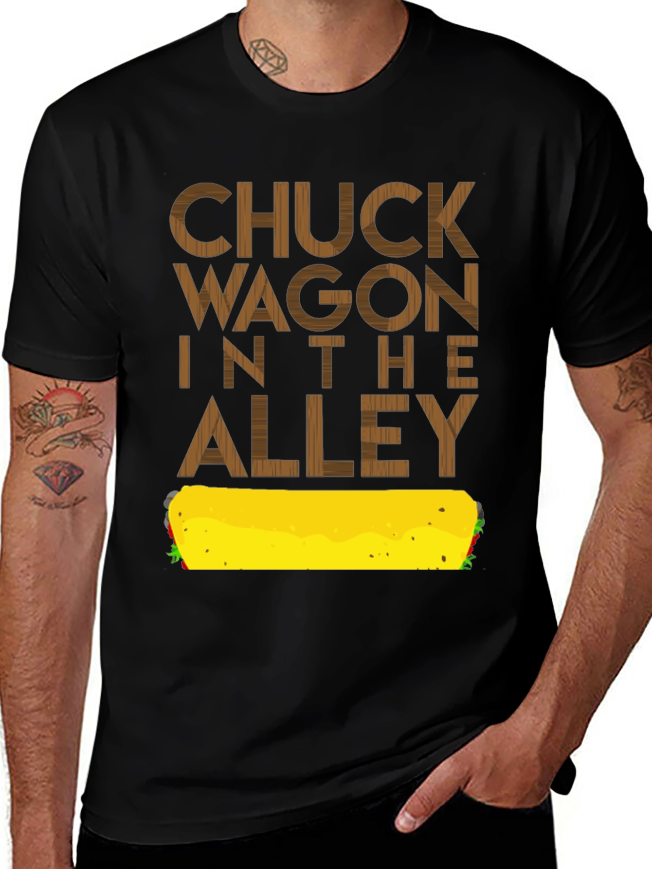 Chuck Wagon in the Alley T-Shirt