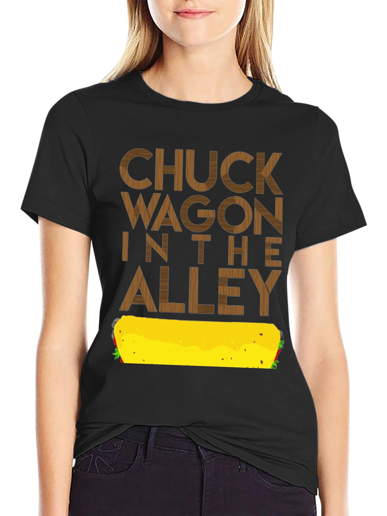 Chuck Wagon in the Alley T-Shirt