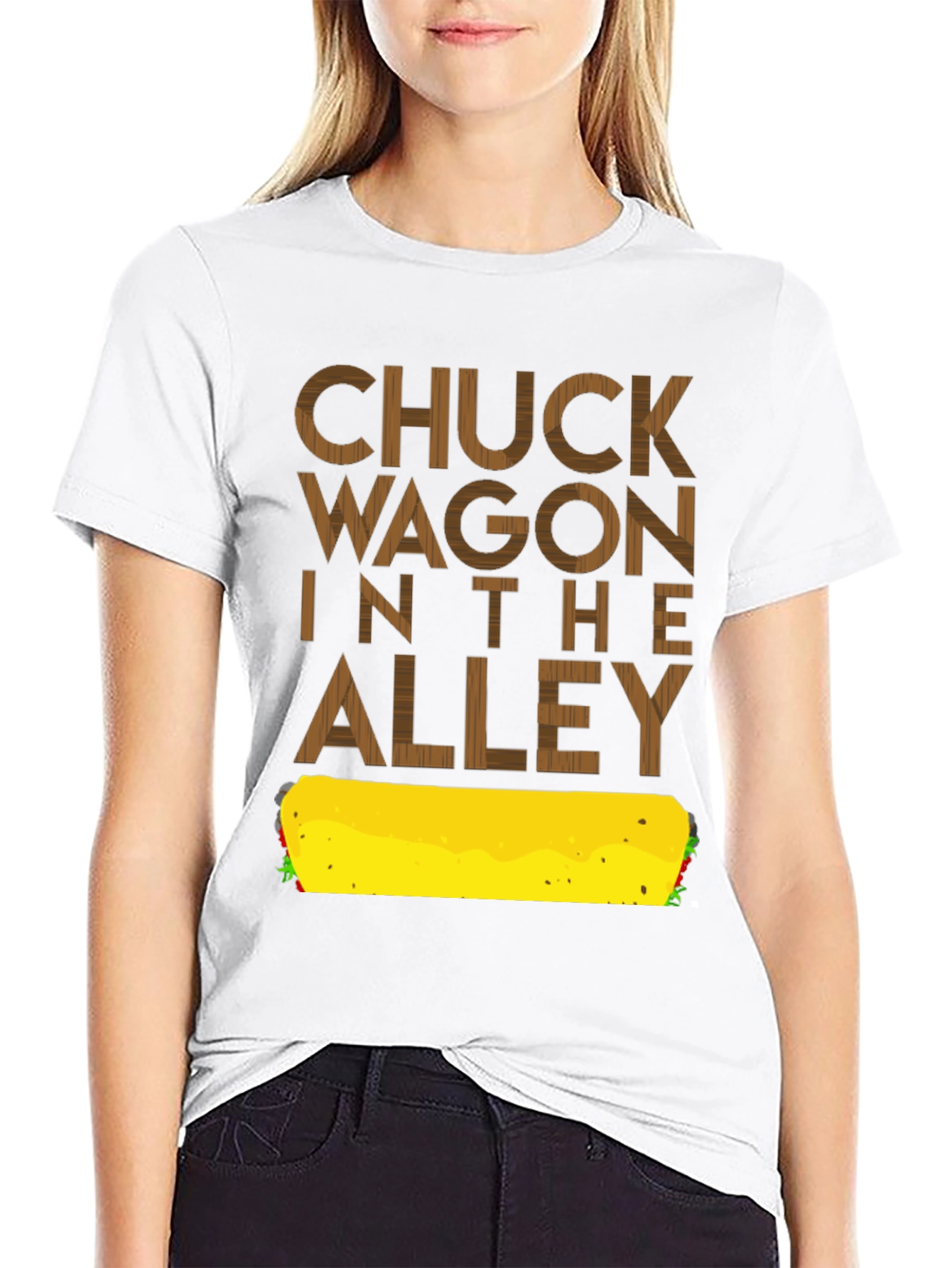 Chuck Wagon in the Alley T-Shirt