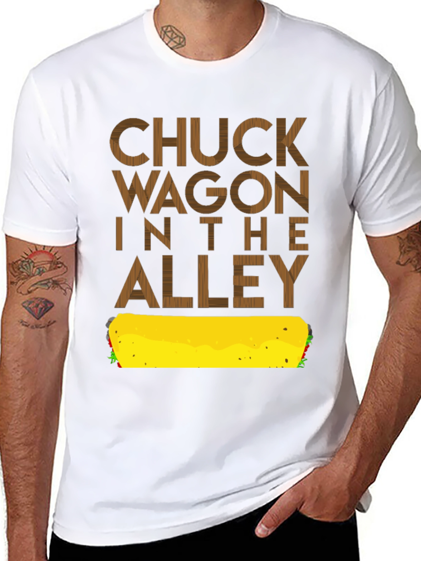 Chuck Wagon in the Alley T-Shirt