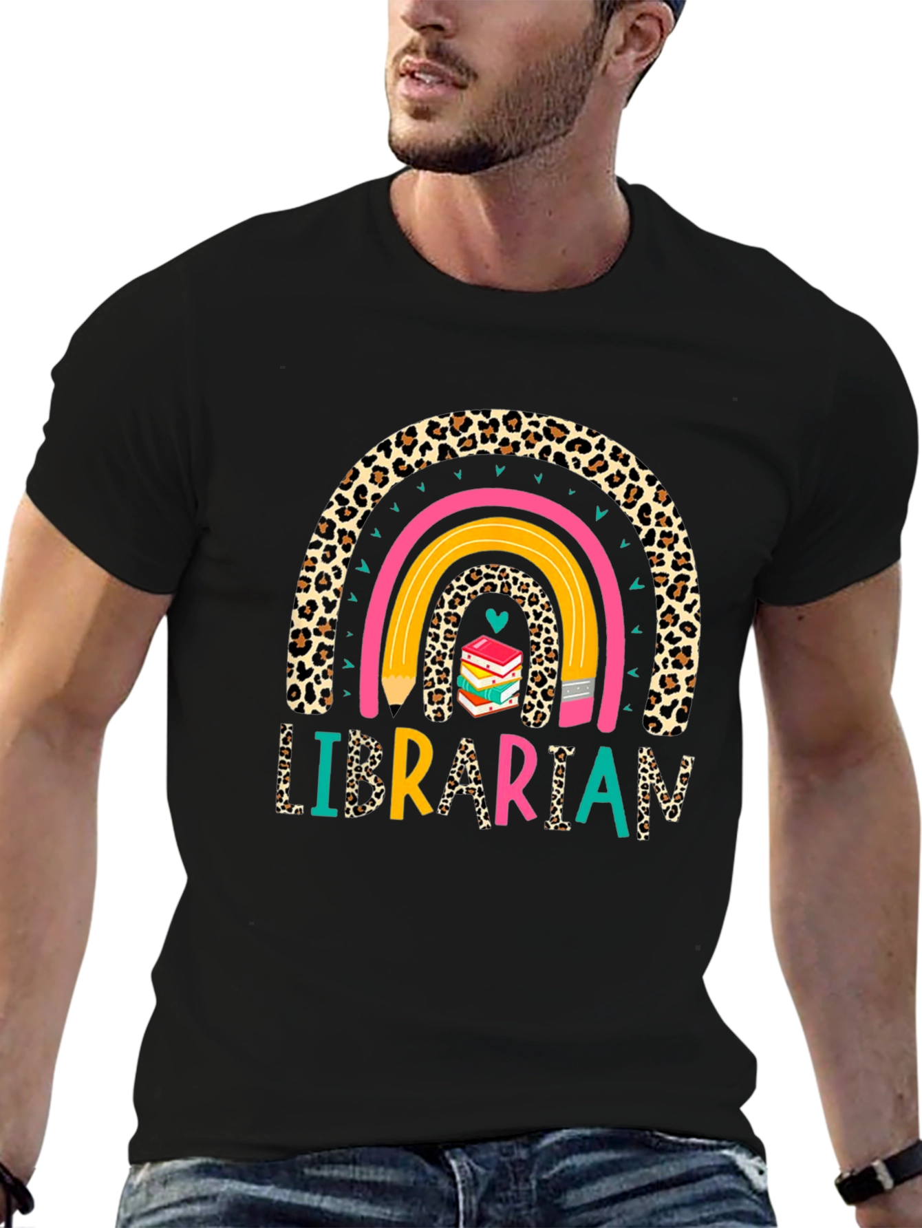 Librarian Rainbow T-Shirt