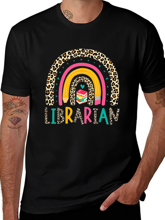 Librarian Rainbow T-Shirt