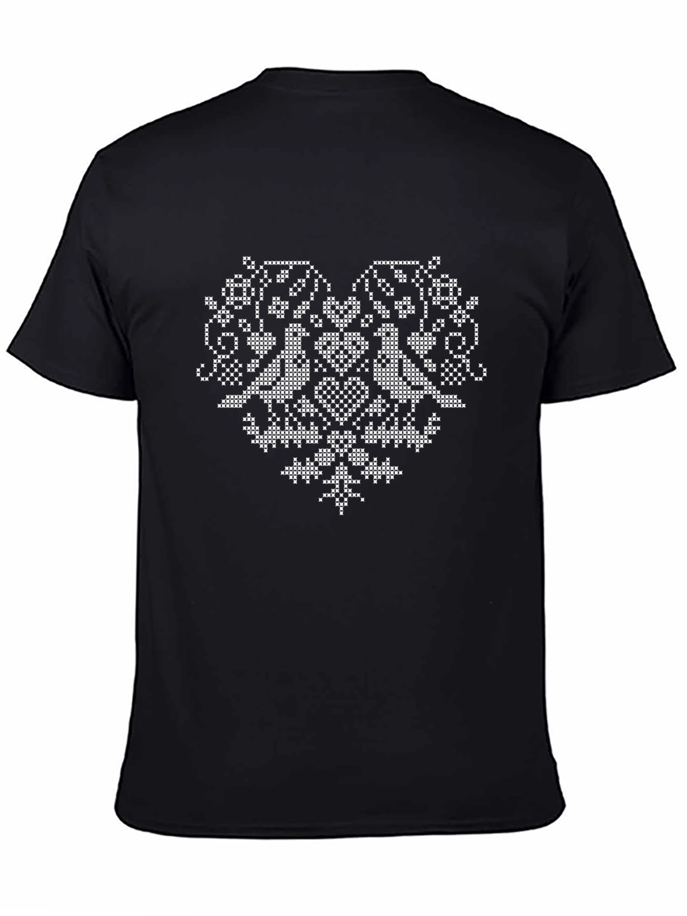 Embroidered Heart T-Shirt