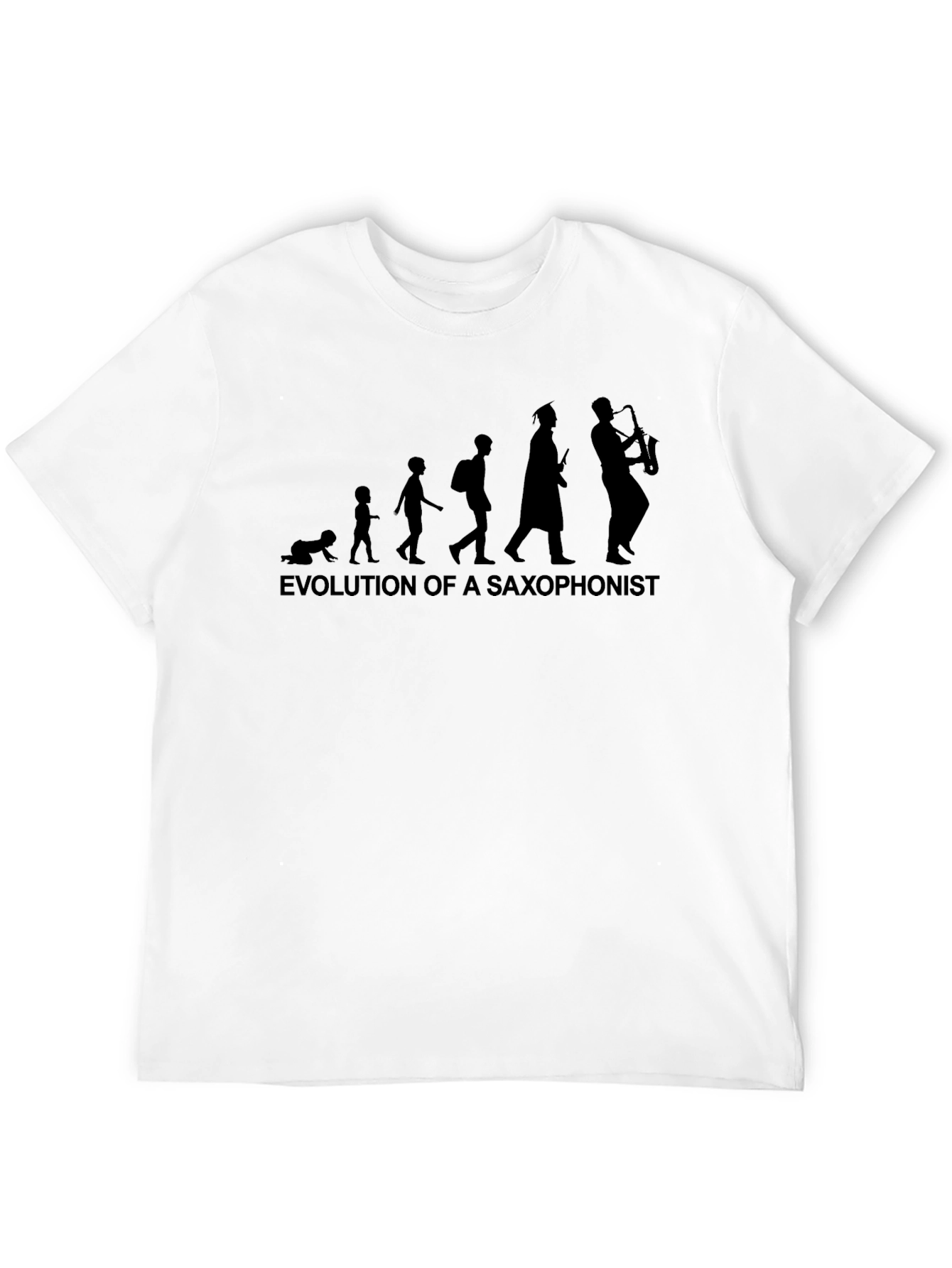 Evolution of a Saxophonist T-Shirt