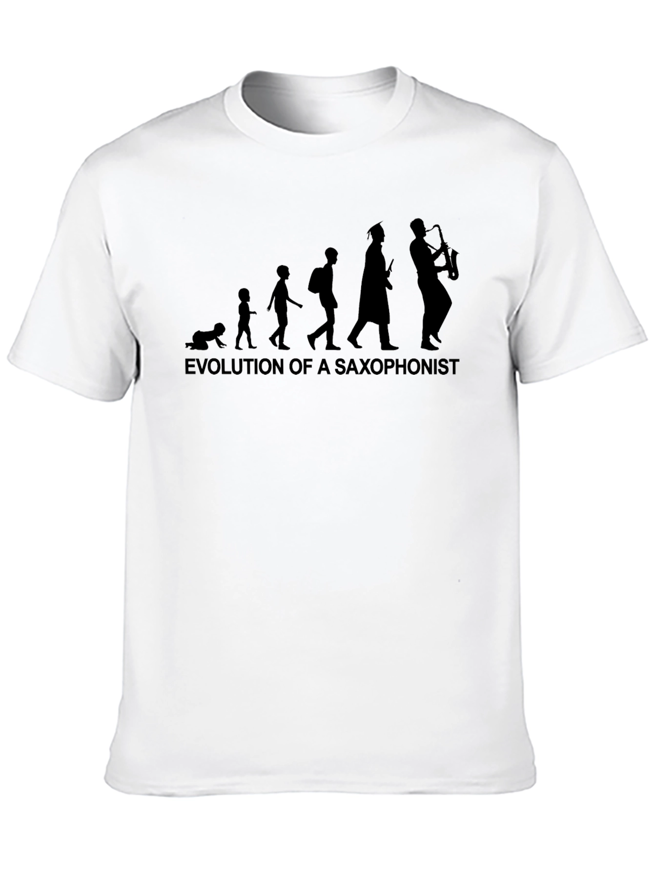 Evolution of a Saxophonist T-Shirt