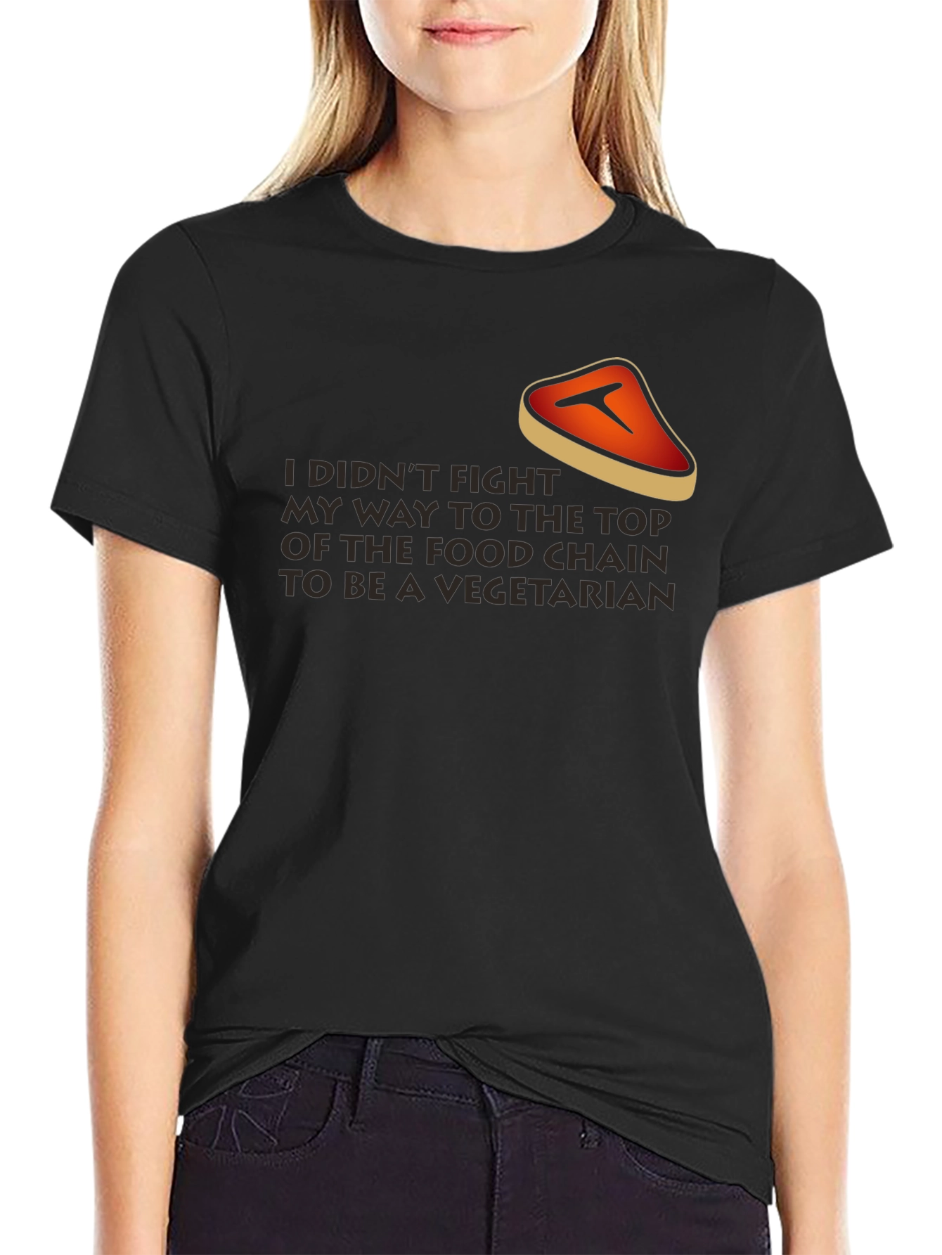 Meat Lovers T-Shirt: Top of the Food Chain Tee