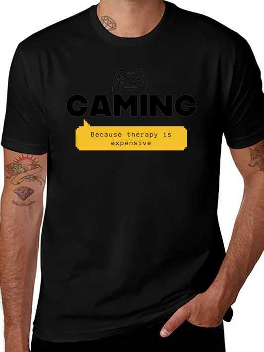 Gaming Therapy Black Tee