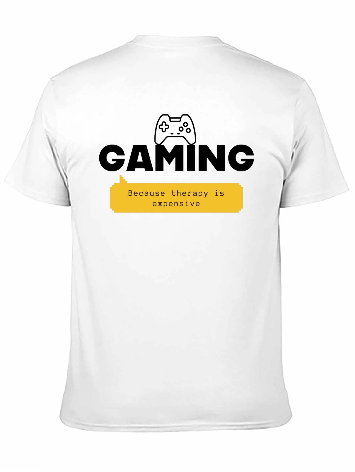 Gaming Therapy Black Tee