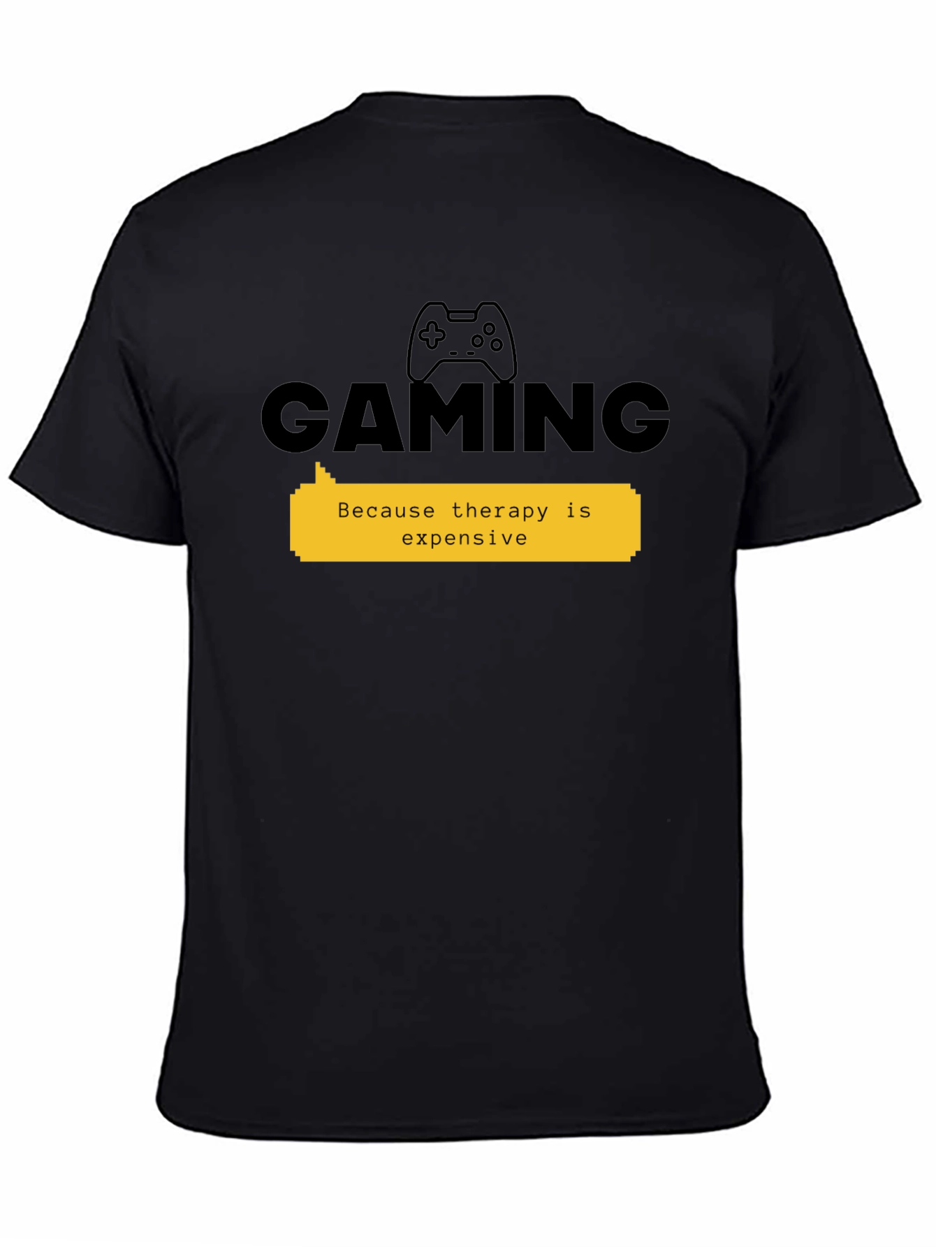 Gaming Therapy Black Tee