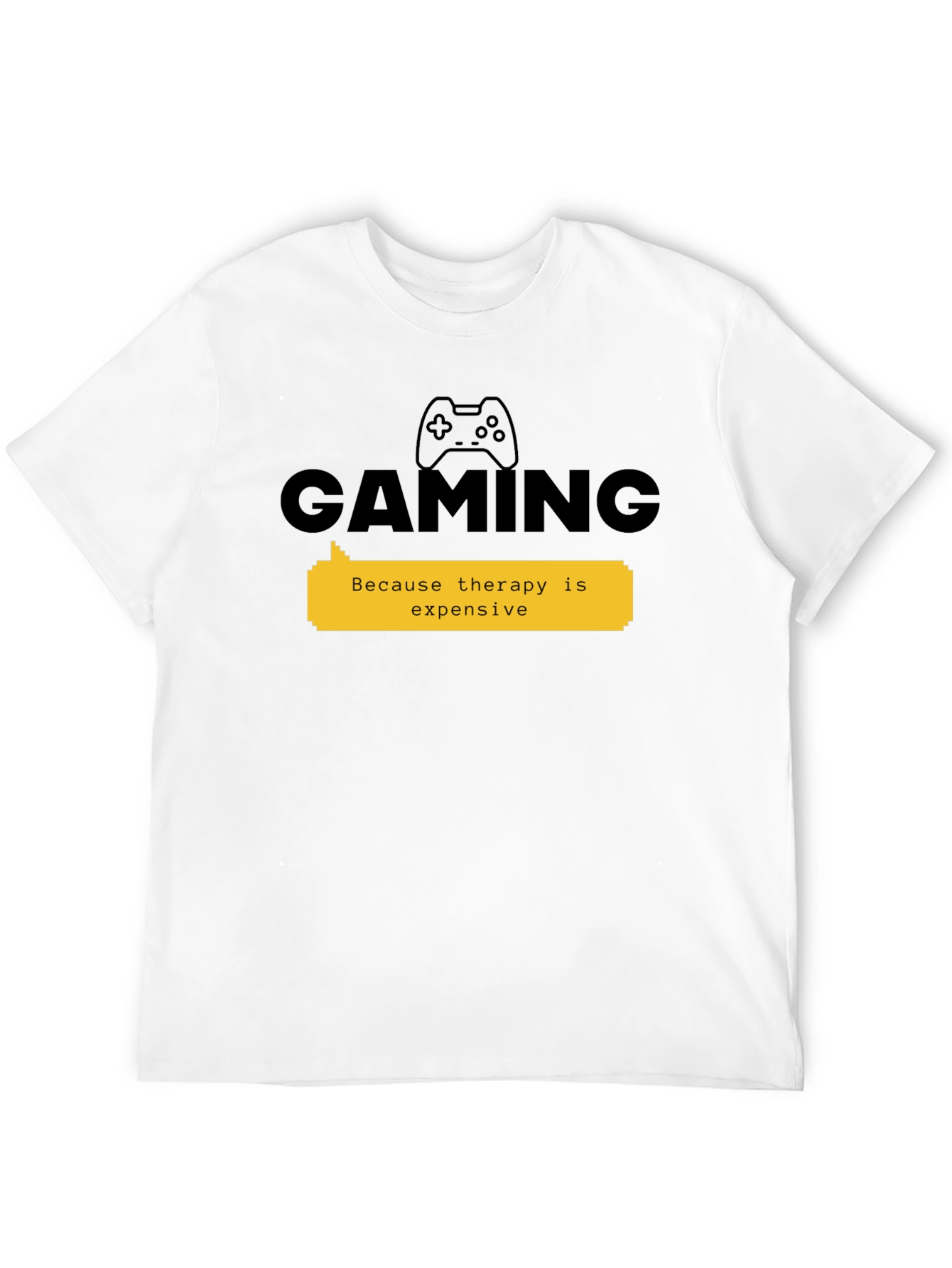 Gaming Therapy Black Tee