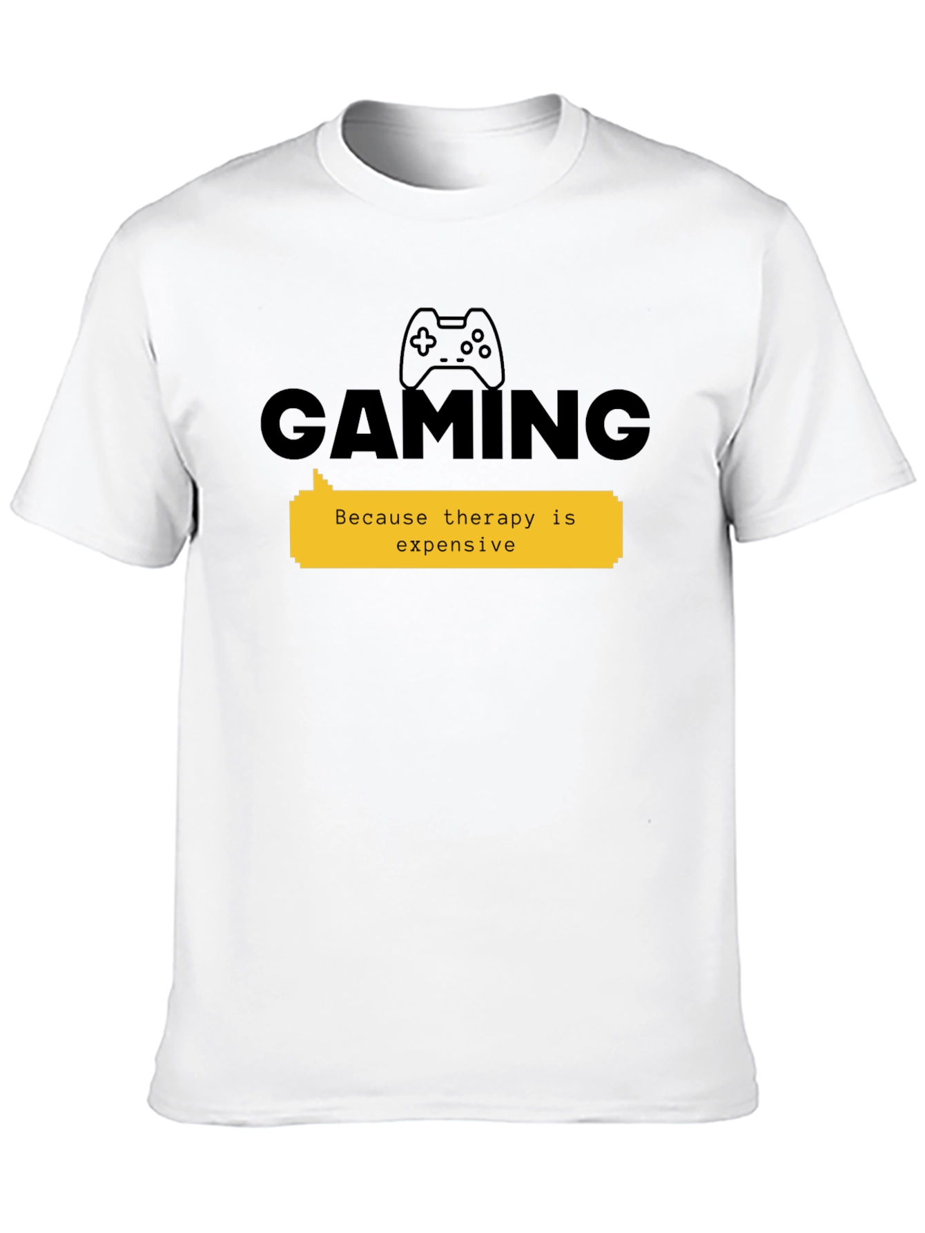 Gaming Therapy Black Tee