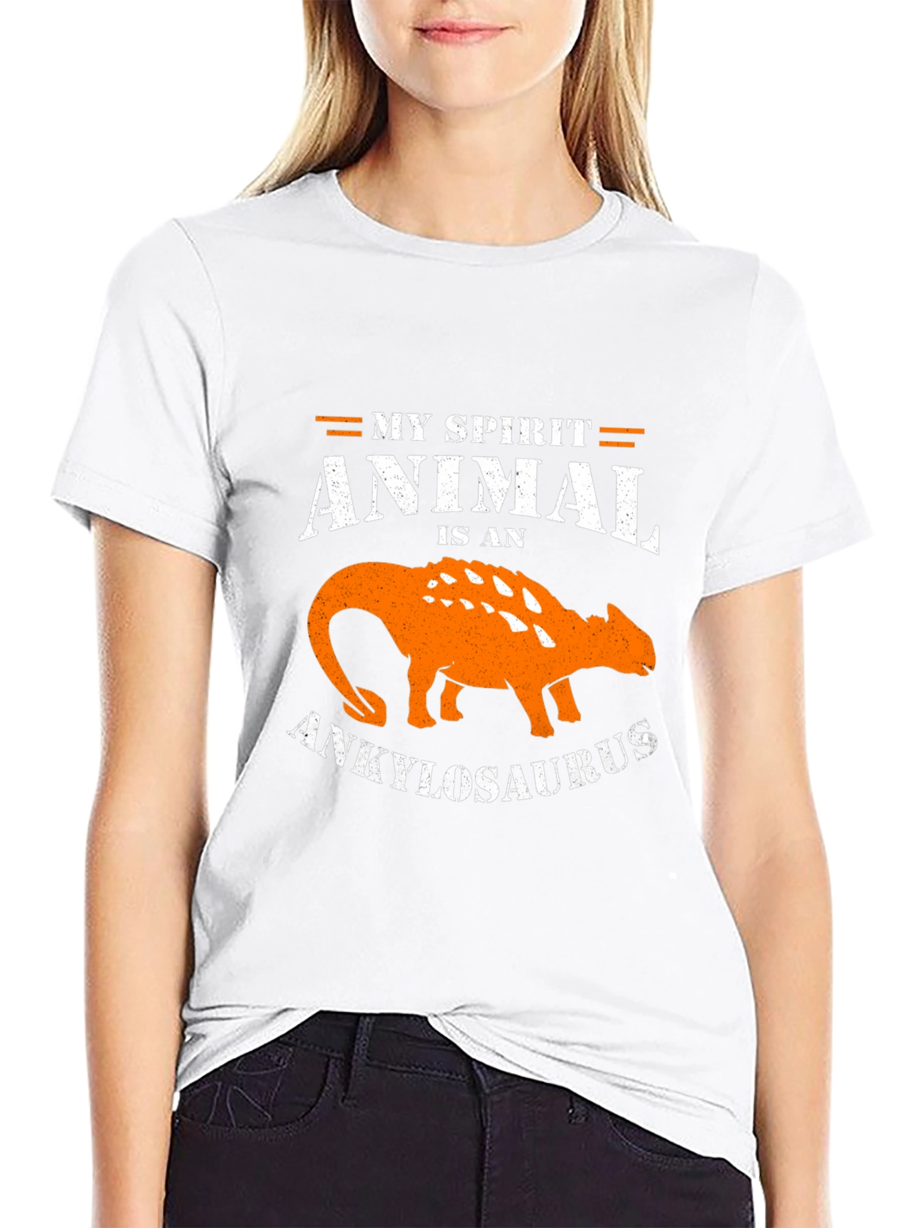 Ankylosaurus Spirit Animal Graphic T-Shirt